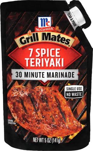 image:imageMcCormick Grill Mates 7 Spice Teriyaki Single Use Marinade 5 oz Pack of 65 Ounce Pack of 4