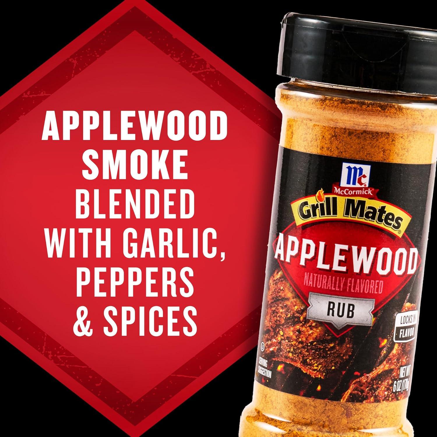 image:imageMcCormick Grill Mates Applewood Rub 6 oz