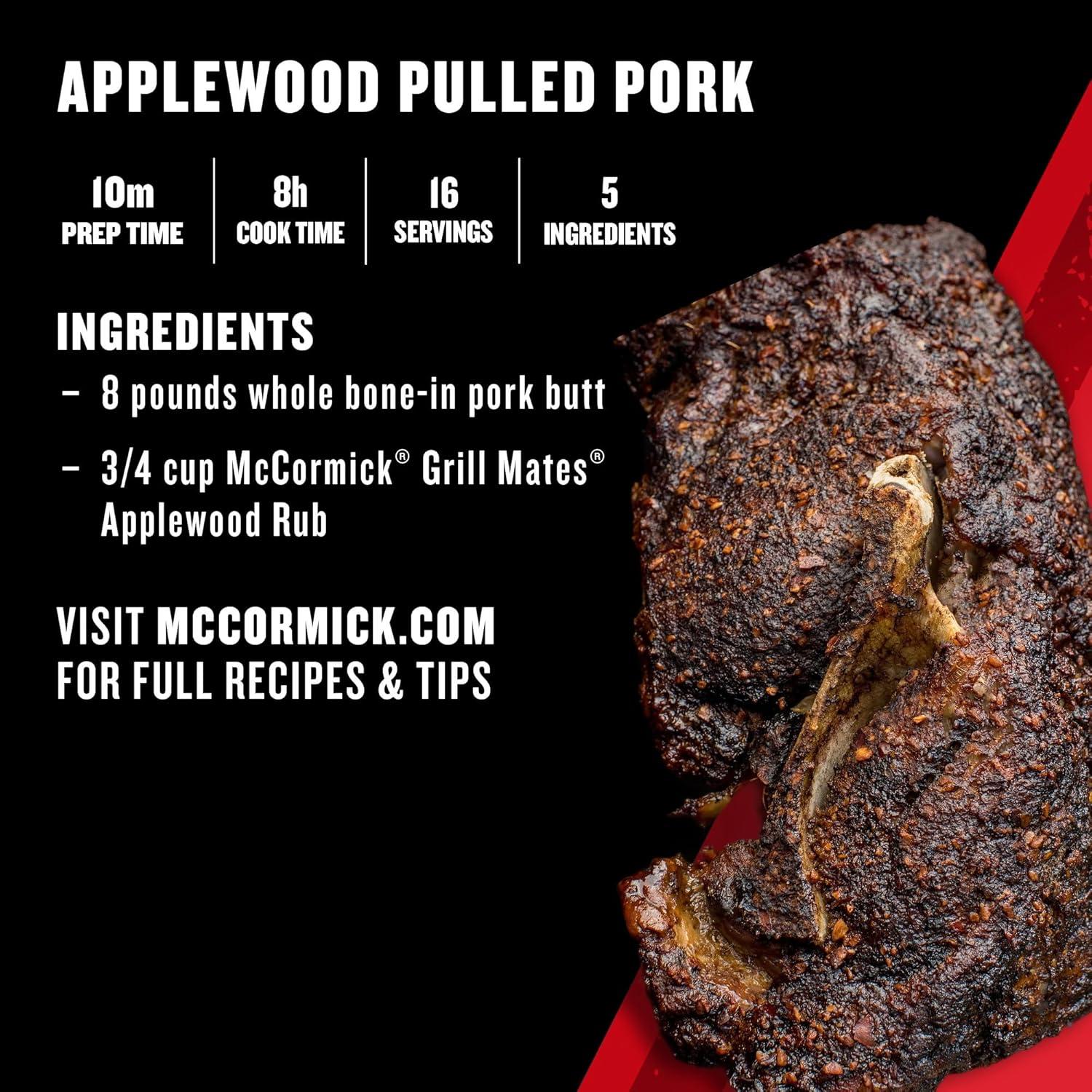 image:imageMcCormick Grill Mates Applewood Rub 6 oz