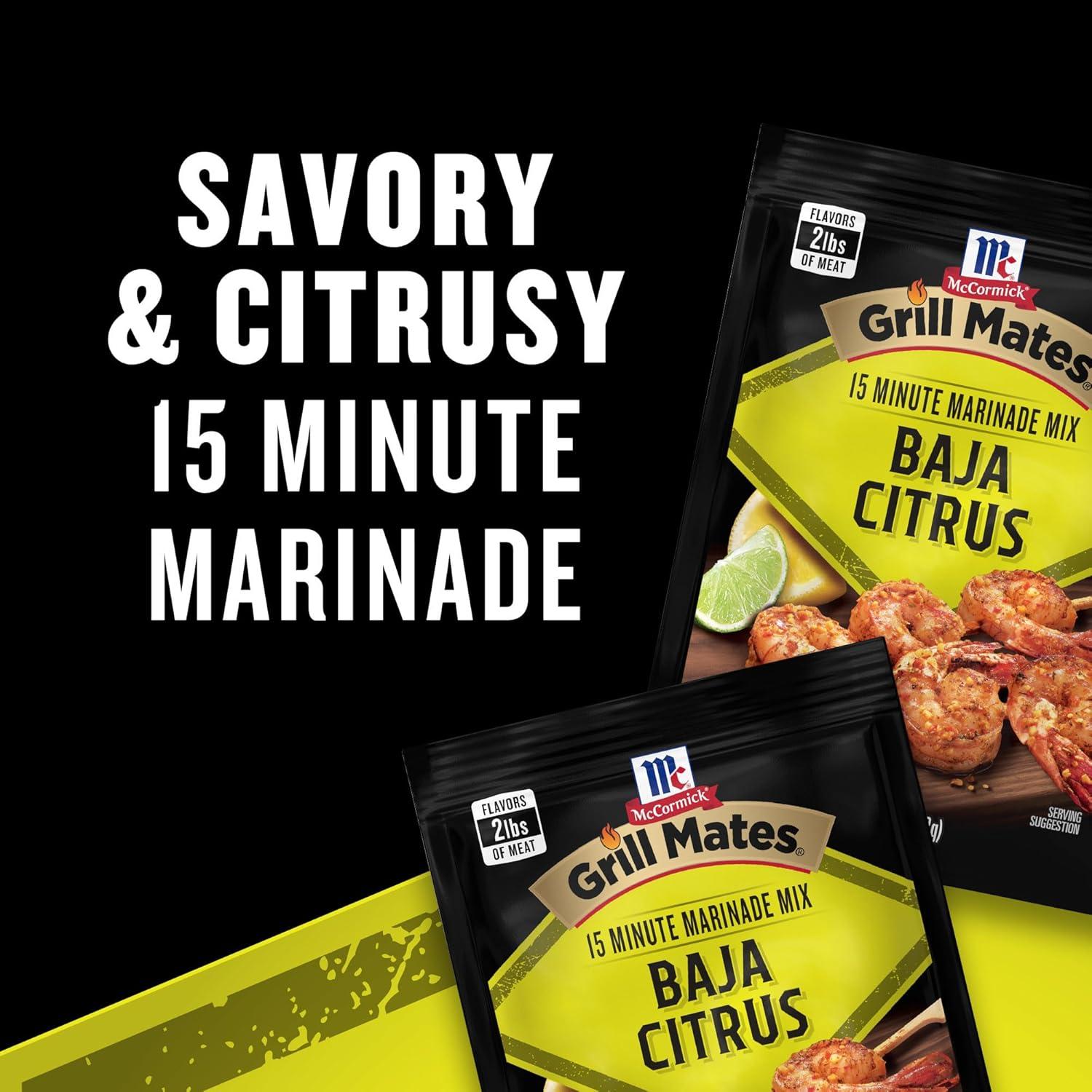 image:imageMcCormick Grill Mates Baja Citrus Marinade Mix 1 oz1 Ounce Pack of 1