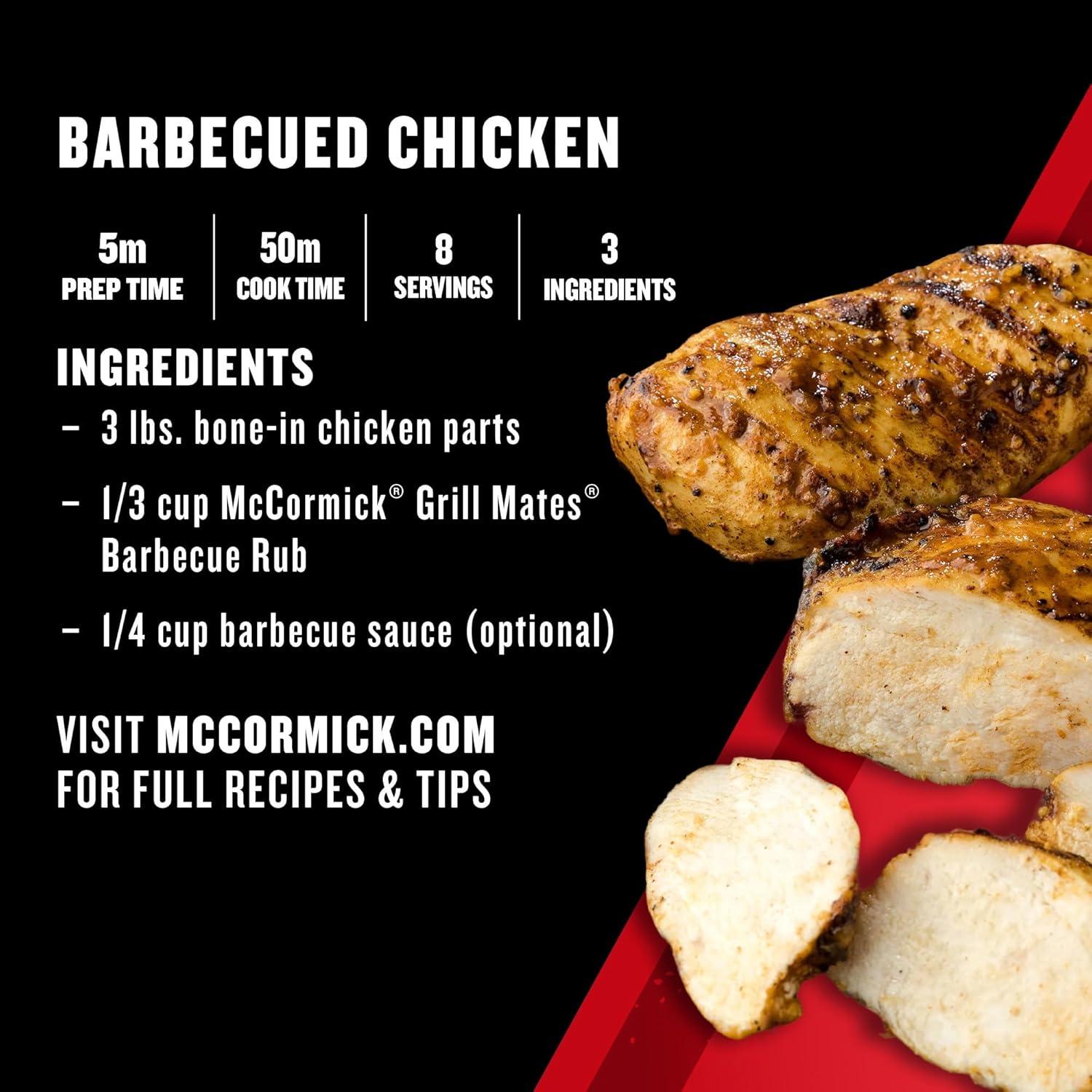 image:imageMcCormick Grill Mates Barbecue Rub 6 oz