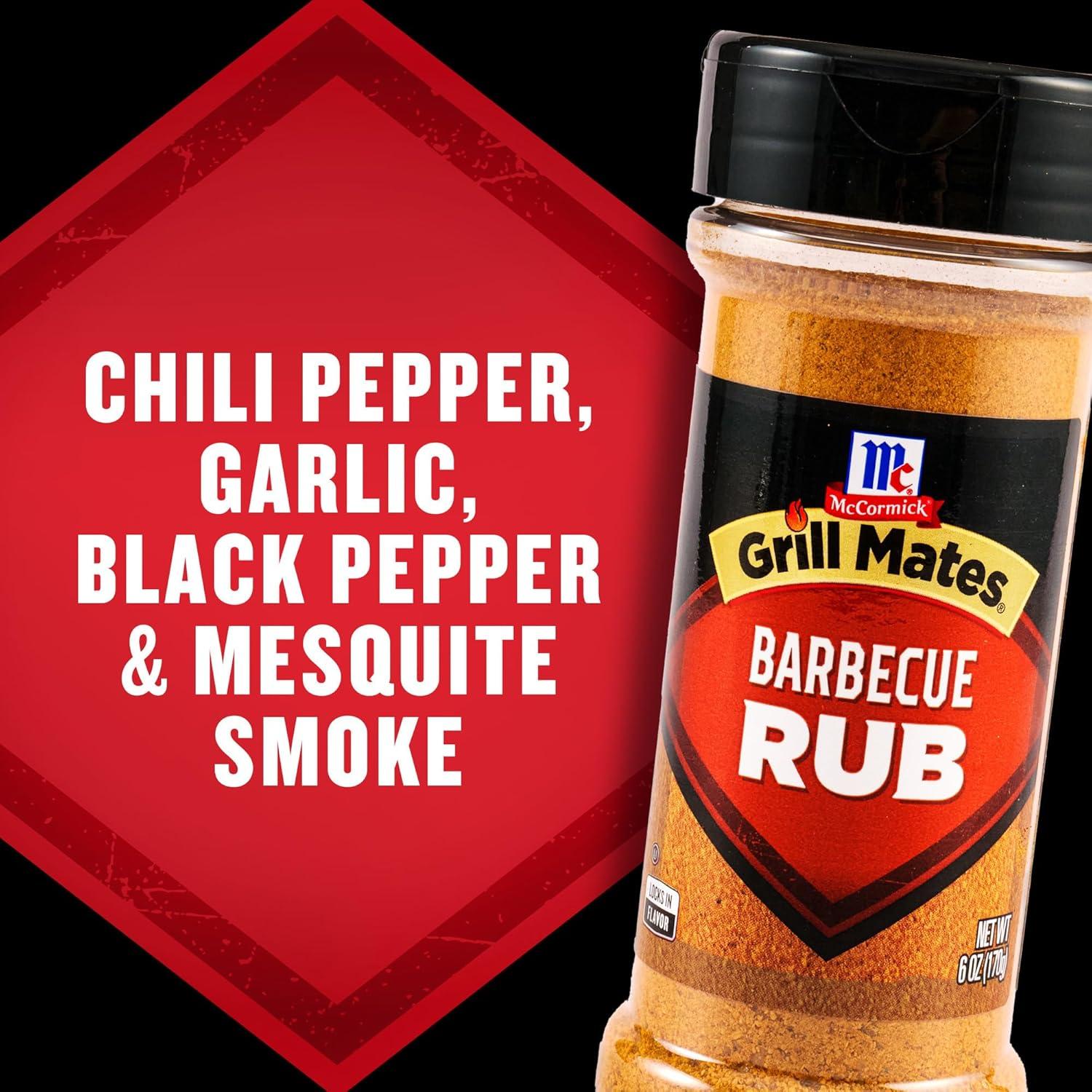 image:imageMcCormick Grill Mates Barbecue Rub 6 oz