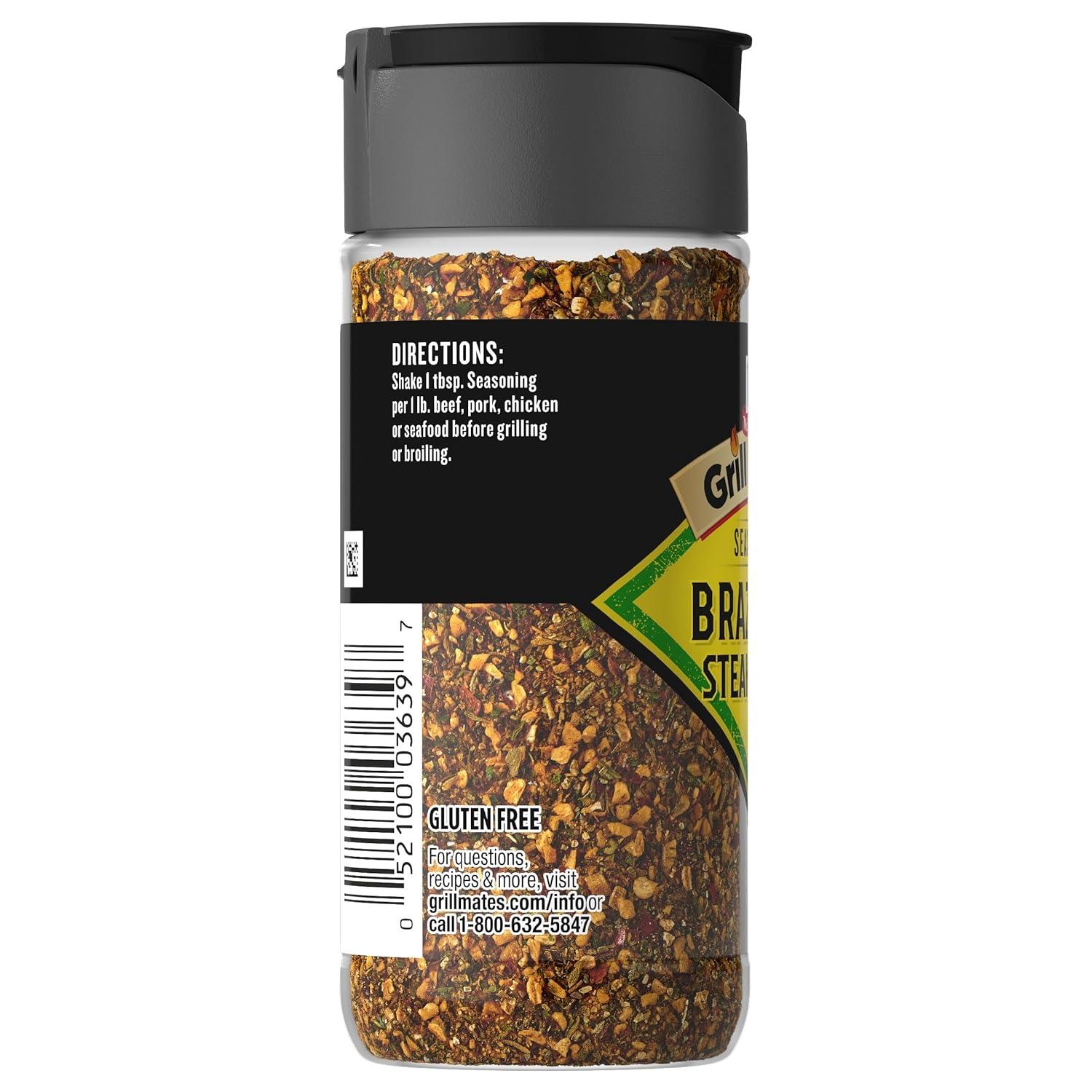 image:imageMcCormick Grill Mates Brazilian Steakhouse Seasoning 212 oz Pack of 6212 Ounce Pack of 6