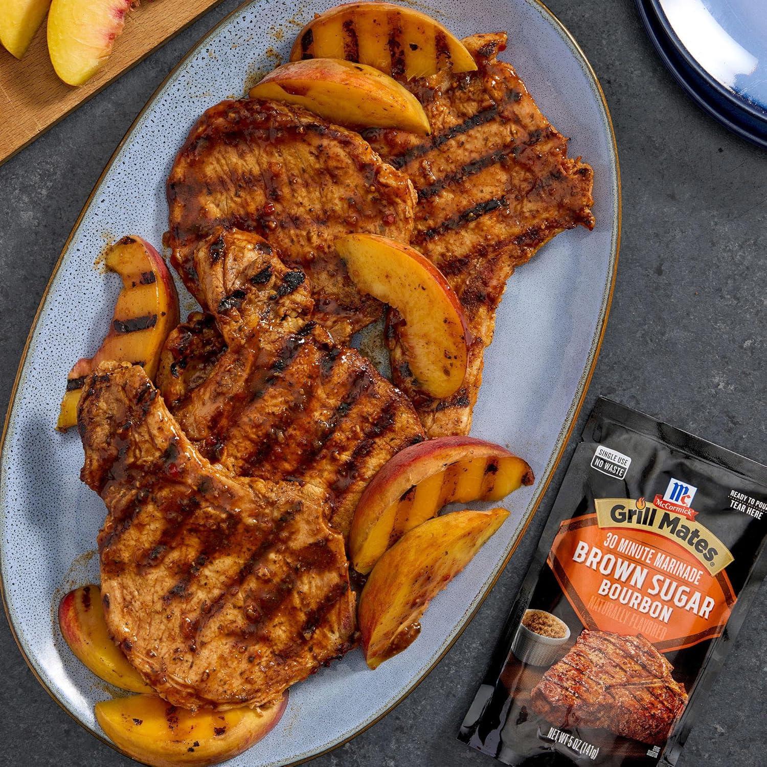 image:imageMcCormick Grill Mates Brown Sugar Bourbon 30 Minute Marinade 5 oz