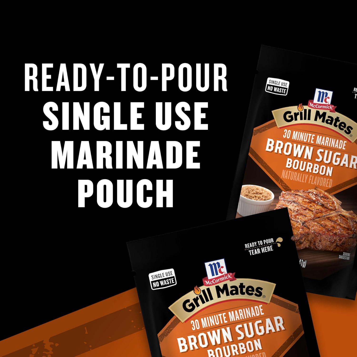 image:imageMcCormick Grill Mates Brown Sugar Bourbon 30 Minute Marinade 5 oz