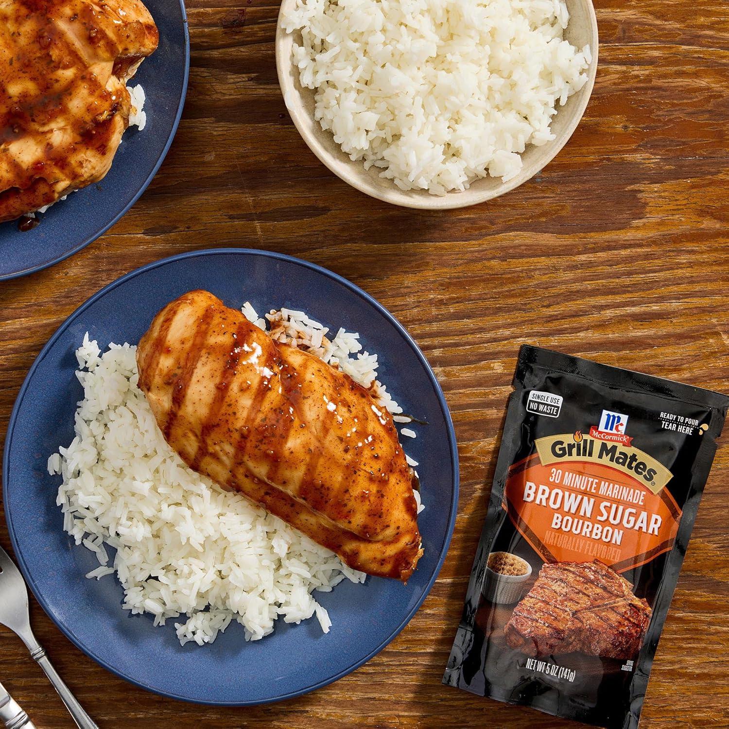 image:imageMcCormick Grill Mates Brown Sugar Bourbon 30 Minute Marinade 5 oz