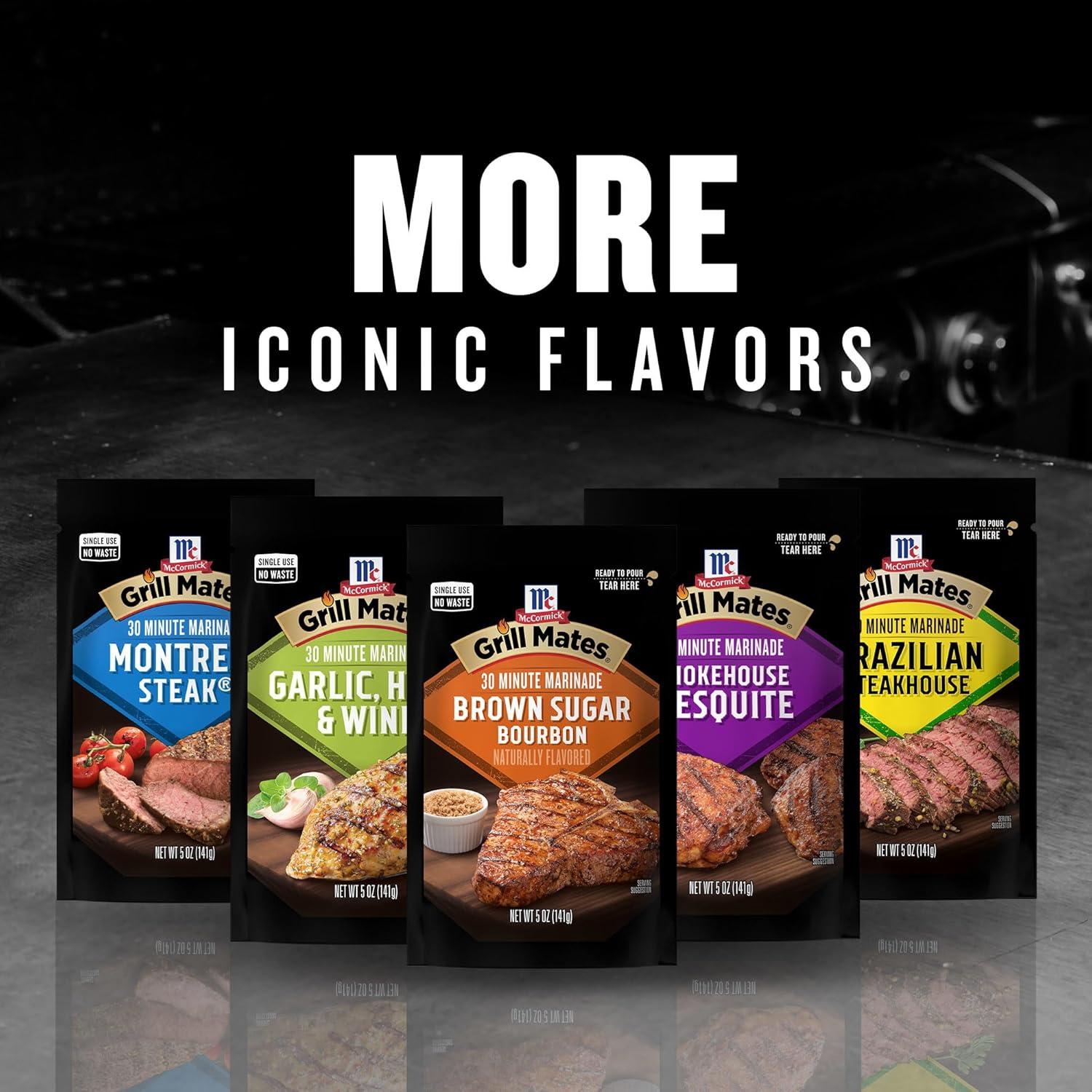 image:imageMcCormick Grill Mates Brown Sugar Bourbon 30 Minute Marinade 5 oz