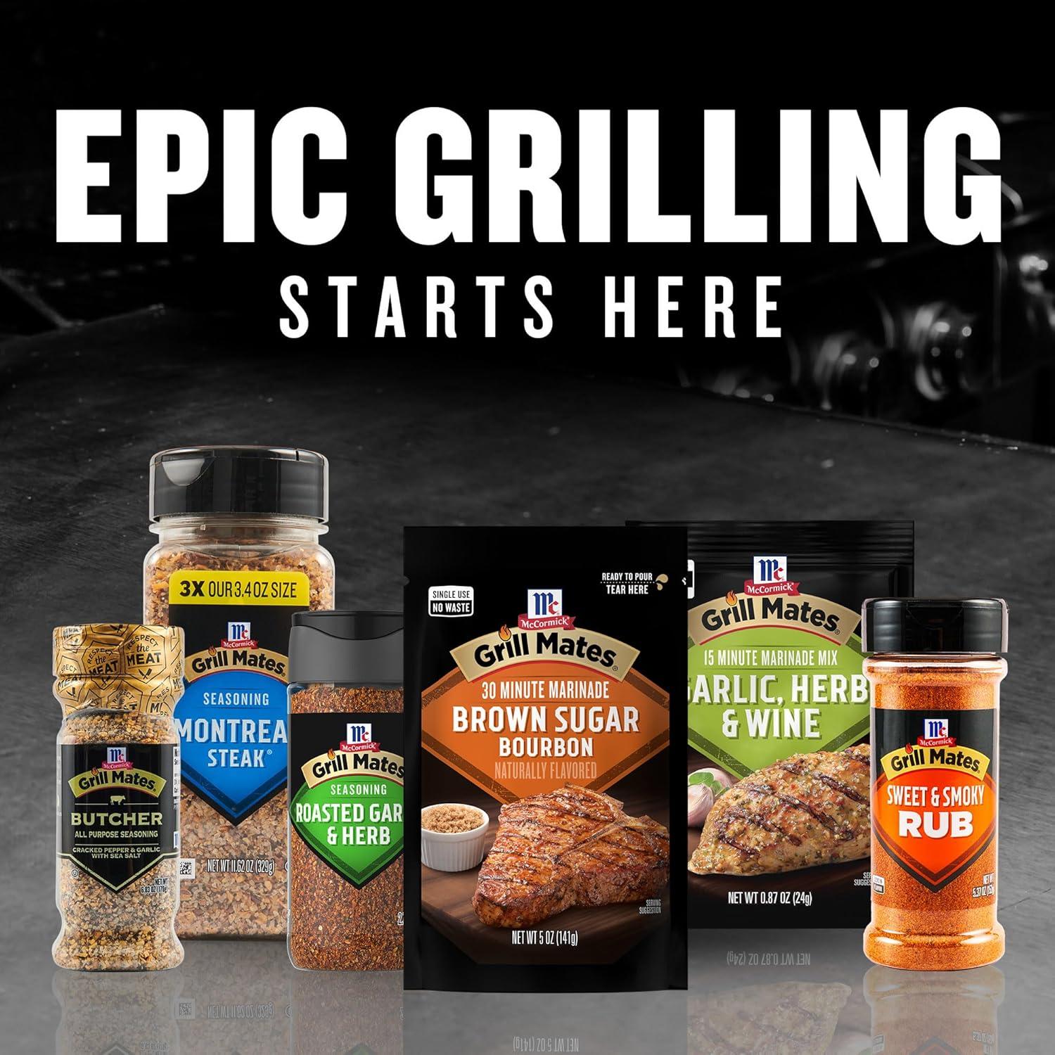 image:imageMcCormick Grill Mates Brown Sugar Bourbon 30 Minute Marinade 5 oz