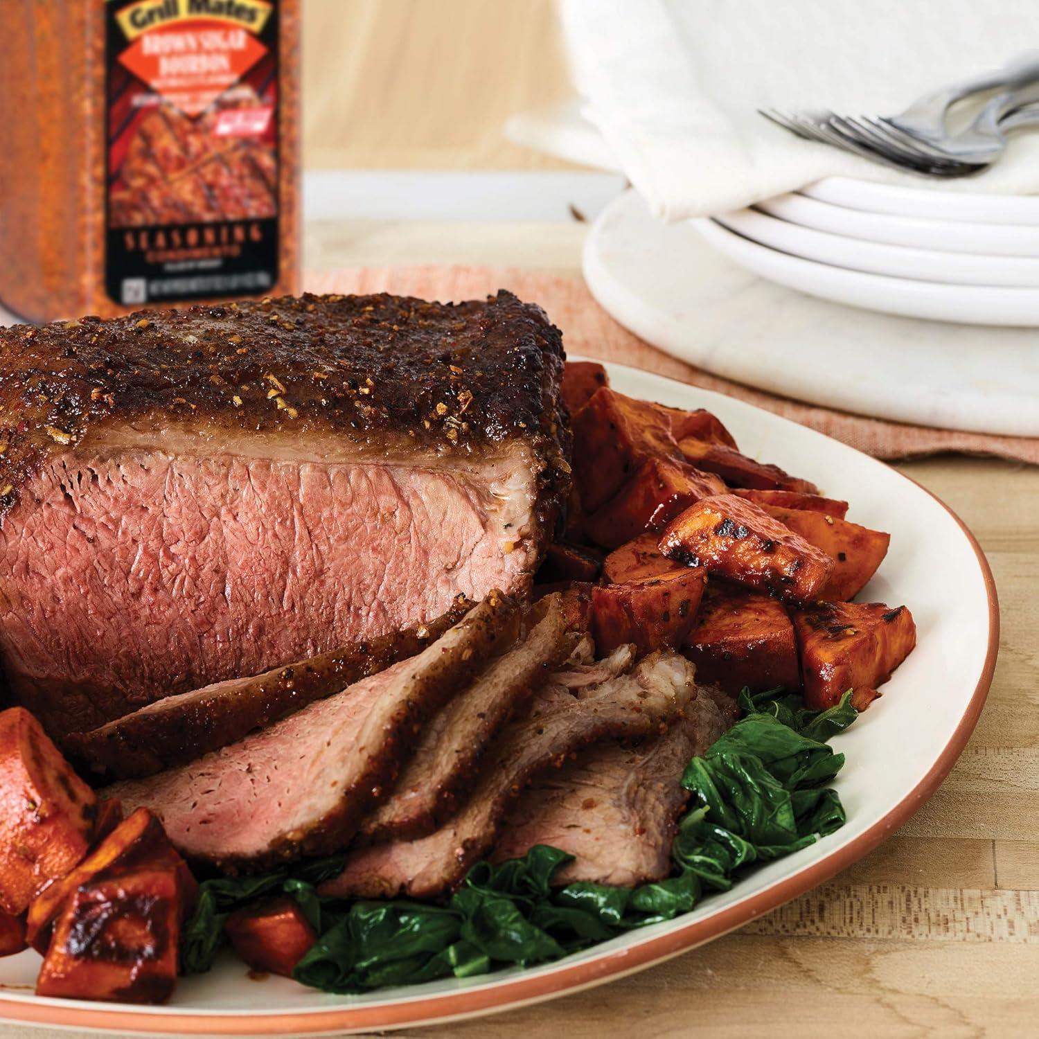 image:imageMcCormick Grill Mates Brown Sugar Bourbon Seasoning 27 oz One 27 Ounce Container of Brown Sugar Bourbon Seasoning Made of Molasses Red Bell Peppers and More for Steak Poultry and Vegetables27 Ounce Pack of 2