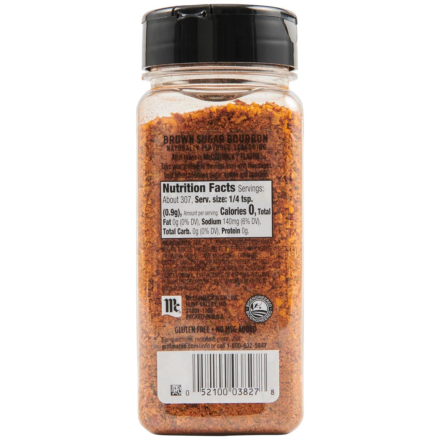 image:imageMcCormick Grill Mates Brown Sugar Bourbon Seasoning 975 oz Pack of 6975 Ounce Pack of 6