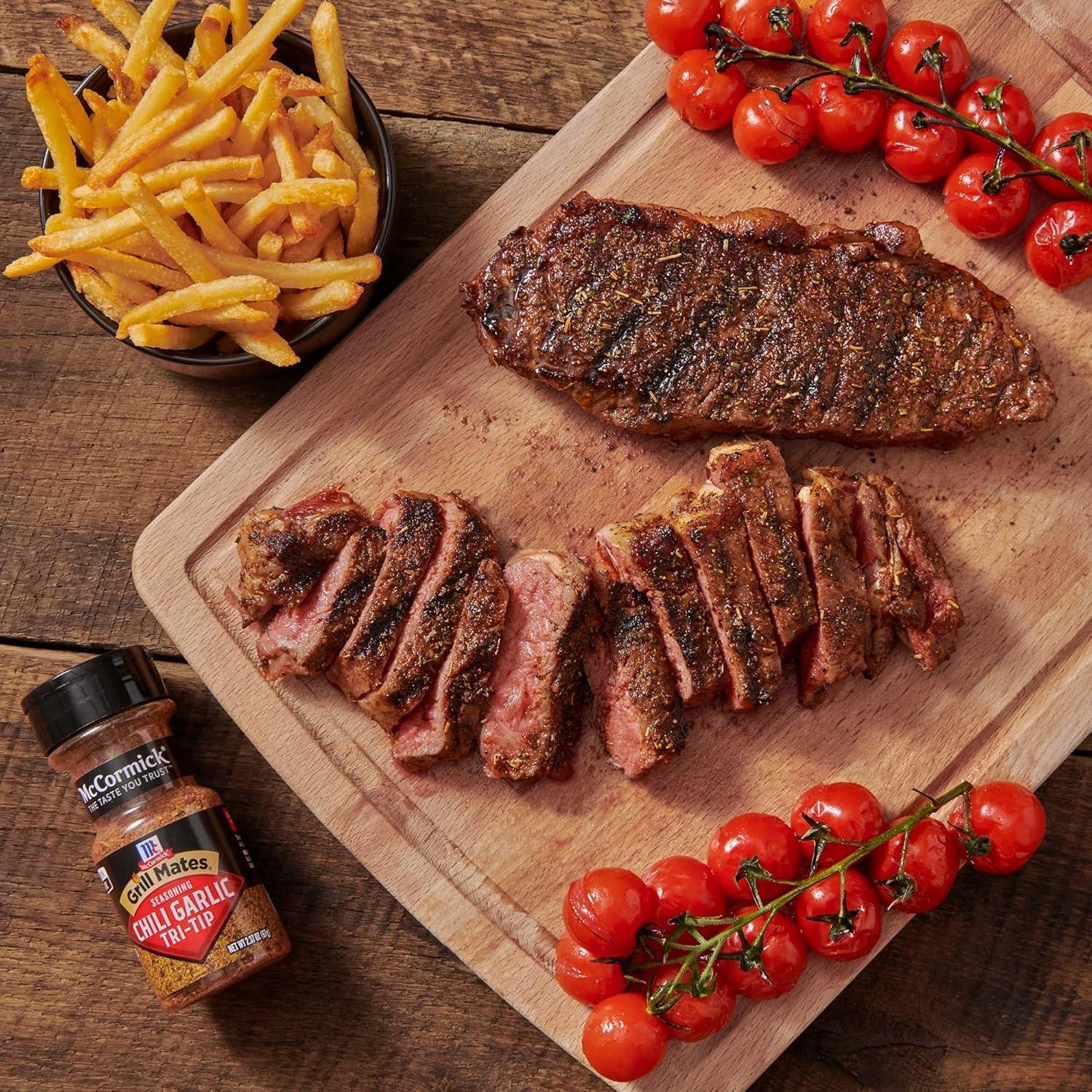 image:imageMcCormick Grill Mates Chili Garlic TriTip Seasoning 237 ozChili Garlic TriTip