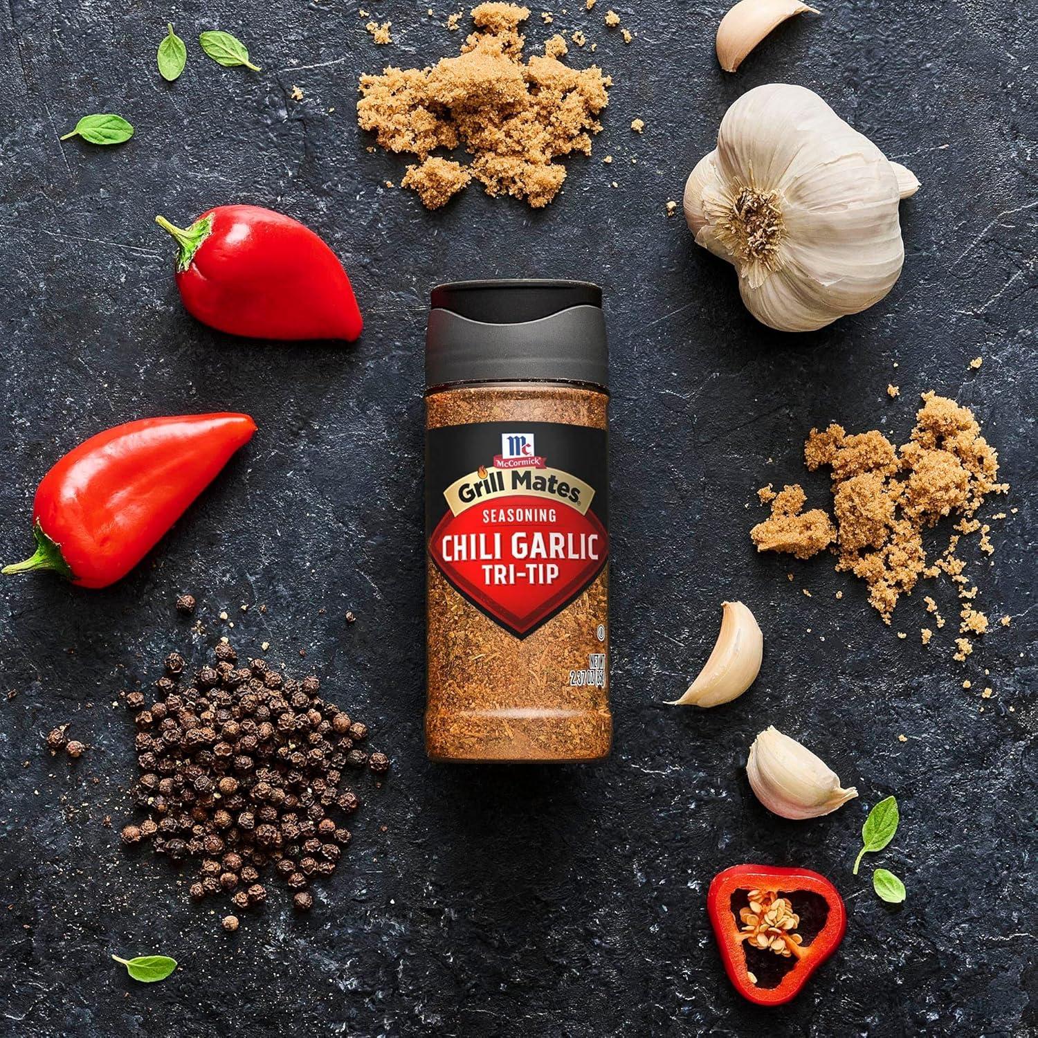 image:imageMcCormick Grill Mates Chili Garlic TriTip Seasoning 237 ozChili Garlic TriTip