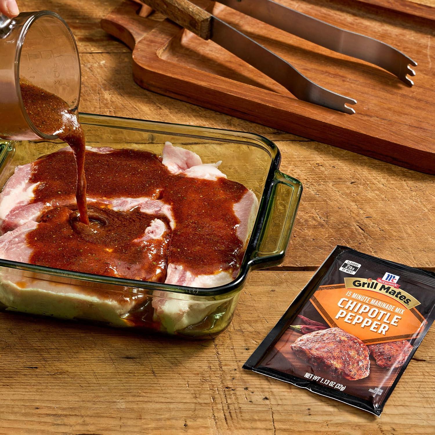 image:imageMcCormick Grill Mates Chipotle Pepper Marinade Mix 113 oz Pack of 12113 Ounce Pack of 1