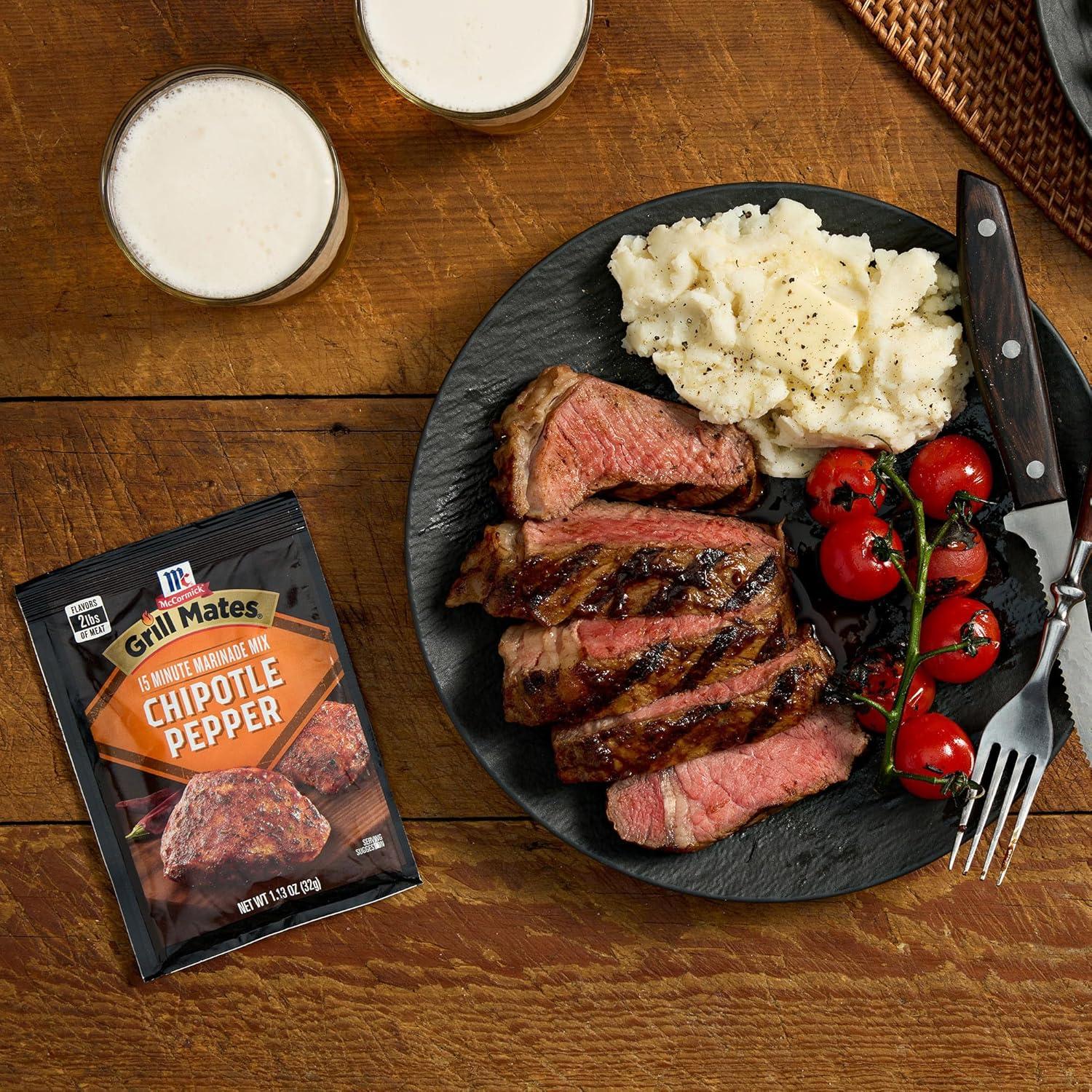 image:imageMcCormick Grill Mates Chipotle Pepper Marinade Mix 113 oz Pack of 12113 Ounce Pack of 1