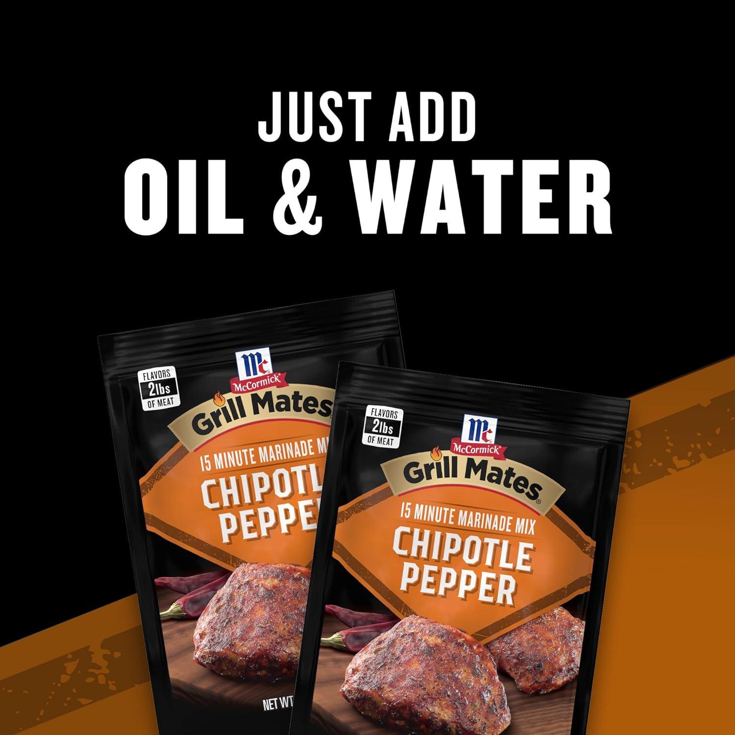 image:imageMcCormick Grill Mates Chipotle Pepper Marinade Mix 113 oz113 Ounce Pack of 1