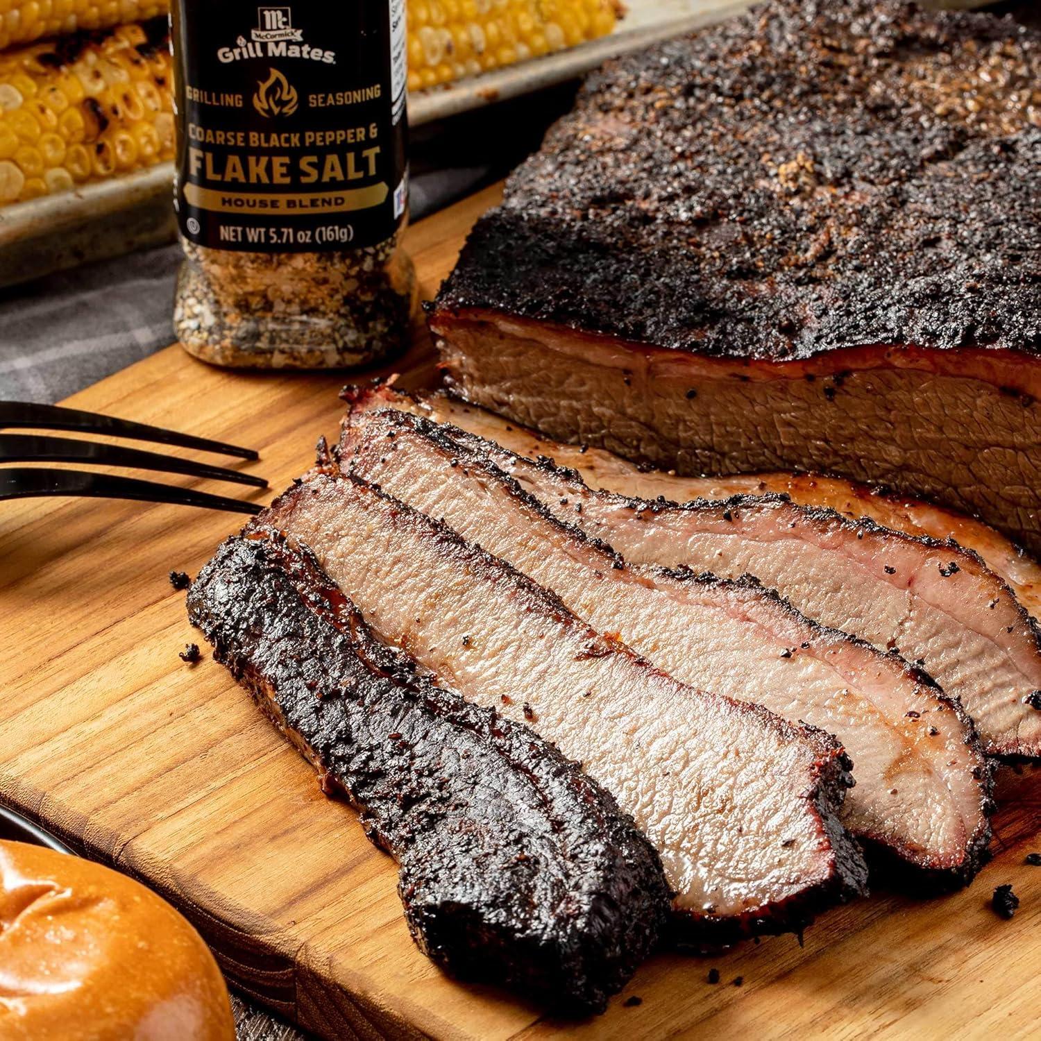 image:imageMcCormick Grill Mates Coarse Black Pepper amp Flake Salt Grilling Seasoning 571 ozCoarse Black Pepper Flake Salt
