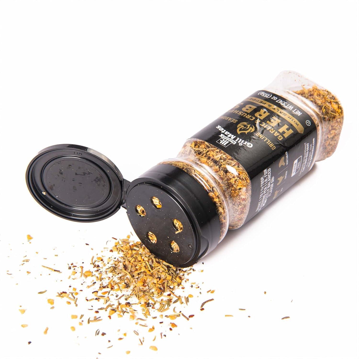 image:imageMcCormick Grill Mates Coarse Black Pepper amp Flake Salt Grilling Seasoning 571 ozGarlic Crushed Herbs