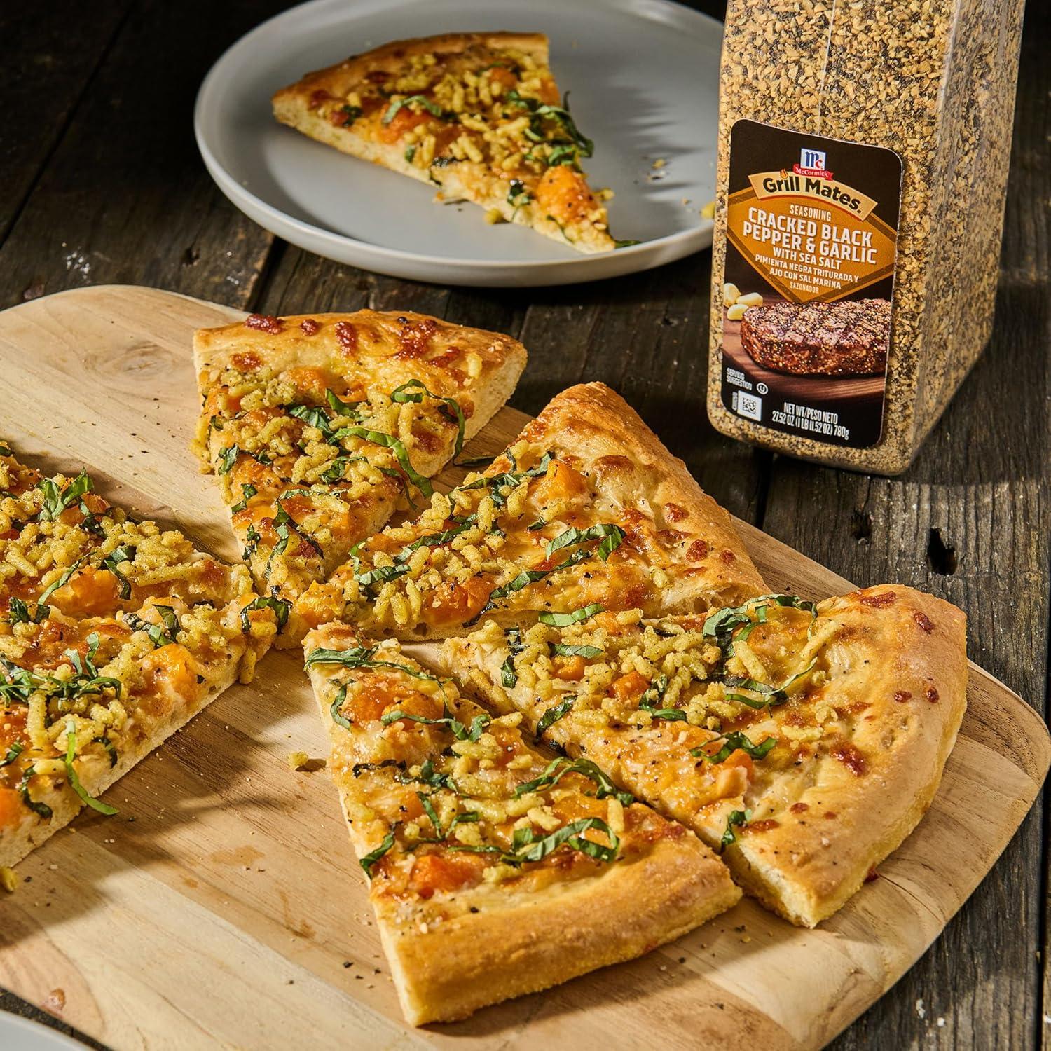 image:imageMcCormick Grill Mates Cracked Black Pepper amp Garlic with Sea Salt Seasoning 2752 oz