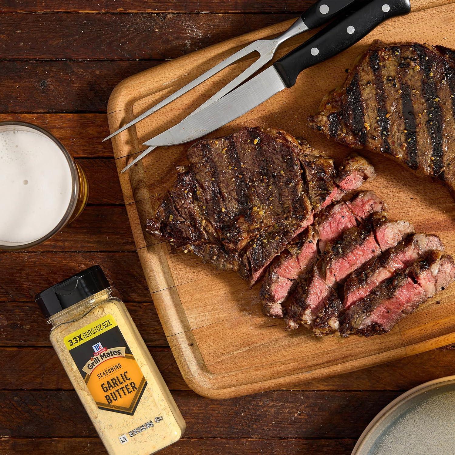 image:imageMcCormick Grill Mates Garlic Butter Seasoning 31 oz Pack of 6105 Ounce Pack of 1