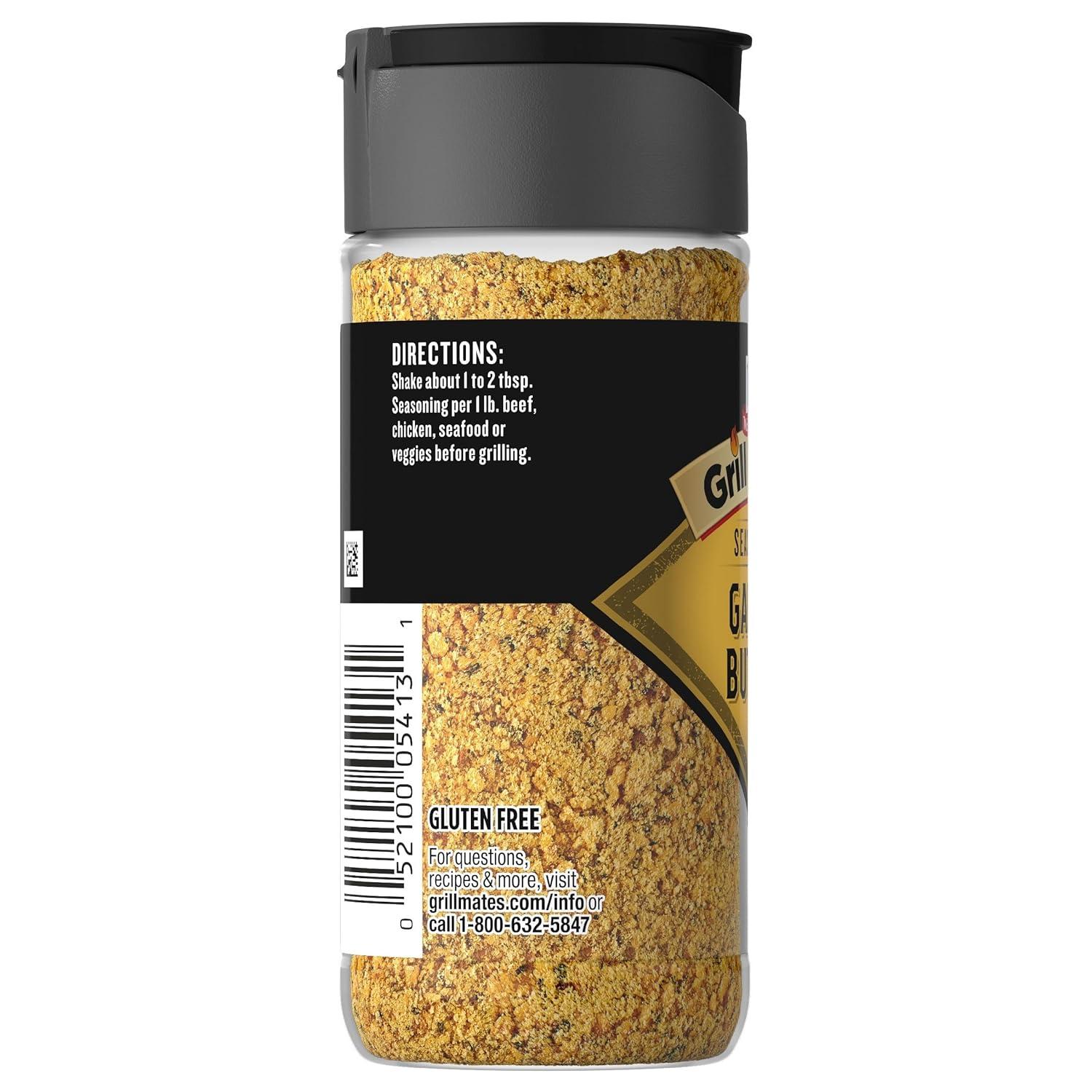image:imageMcCormick Grill Mates Garlic Butter Seasoning 31 oz Pack of 631 Ounce Pack of 1