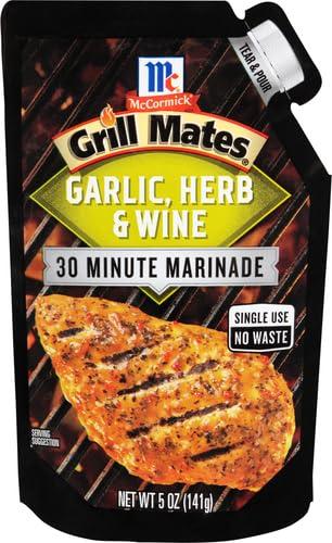 image:imageMcCormick Grill Mates Garlic Herb amp Wine 30 Minute Marinade 5 oz5 Ounce Pack of 3