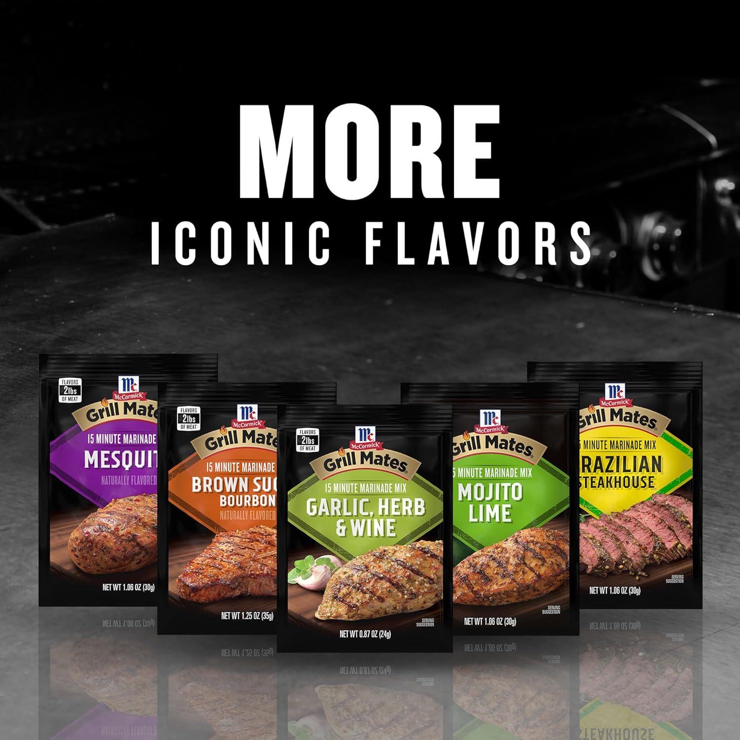 image:imageMcCormick Grill Mates Garlic Herb amp Wine Marinade Mix 087 oz087 Ounce Pack of 1