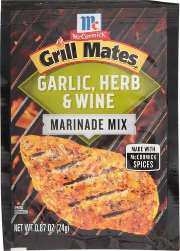 image:imageMcCormick Grill Mates Garlic Herb amp Wine Marinade Mix 087 oz087 Ounce Pack of 2