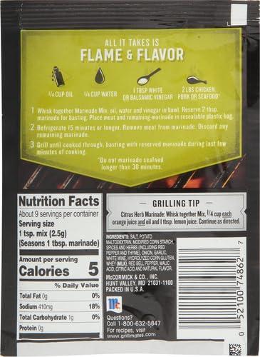 image:imageMcCormick Grill Mates Garlic Herb amp Wine Marinade Mix 087 oz087 Ounce Pack of 2