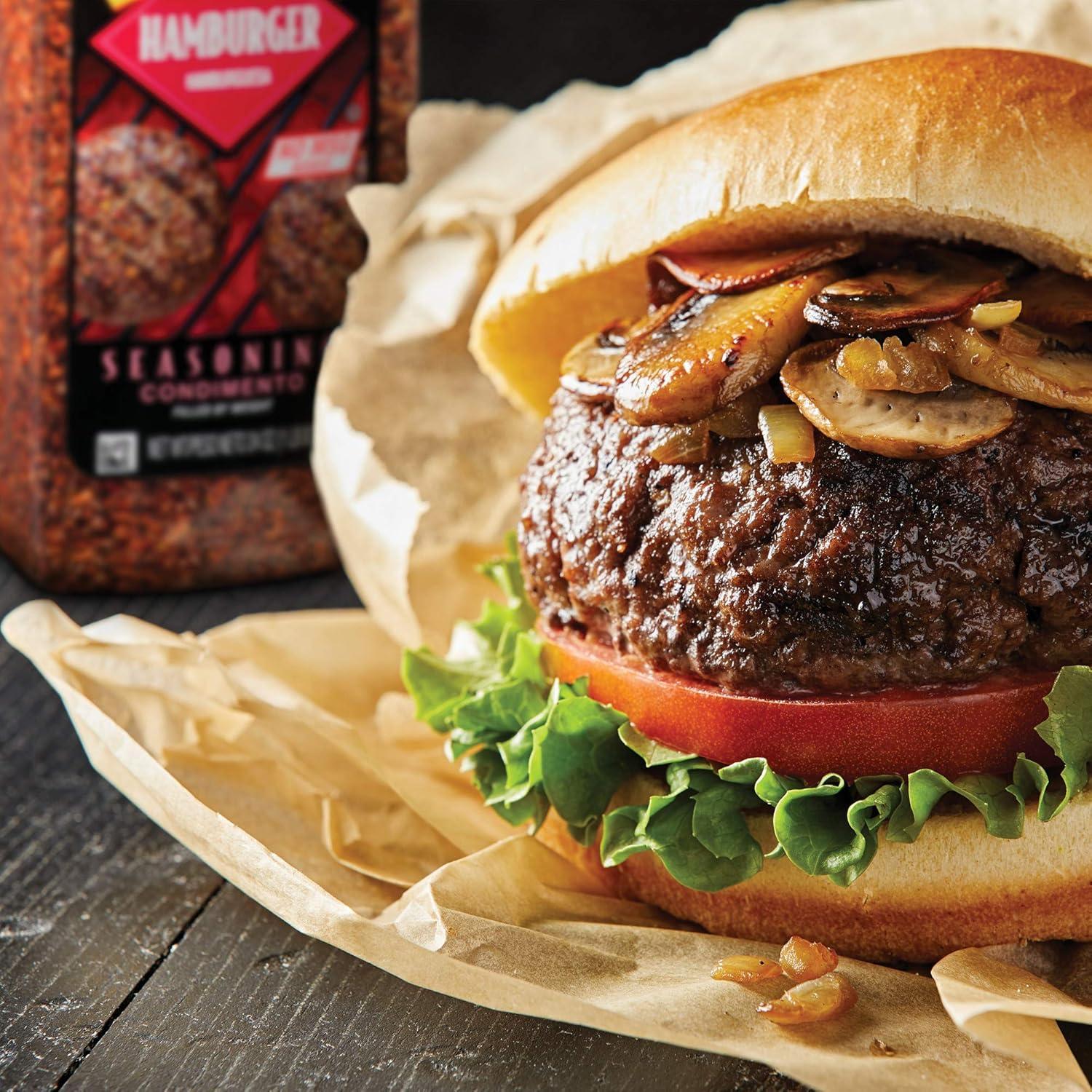 image:imageMcCormick Grill Mates Hamburger Seasoning 24 oz Pack of 6 Six 24 Ounce Containers of Hamburger Seasoning Mix with Bold Blend of Ground Peppers Onion and Savory Garlic24 Ounce Pack of 6