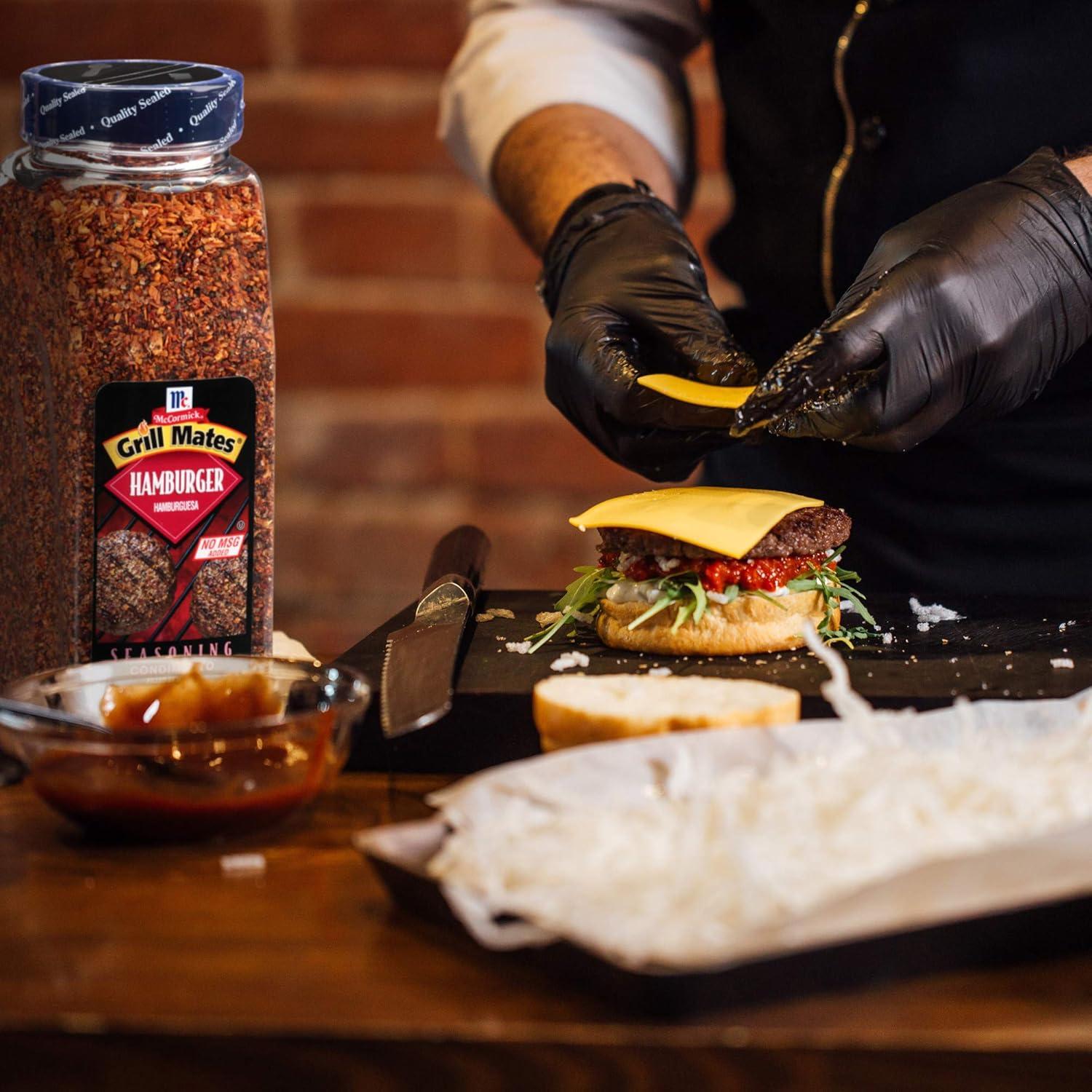image:imageMcCormick Grill Mates Hamburger Seasoning 24 oz Pack of 6 Six 24 Ounce Containers of Hamburger Seasoning Mix with Bold Blend of Ground Peppers Onion and Savory Garlic24 Ounce Pack of 6