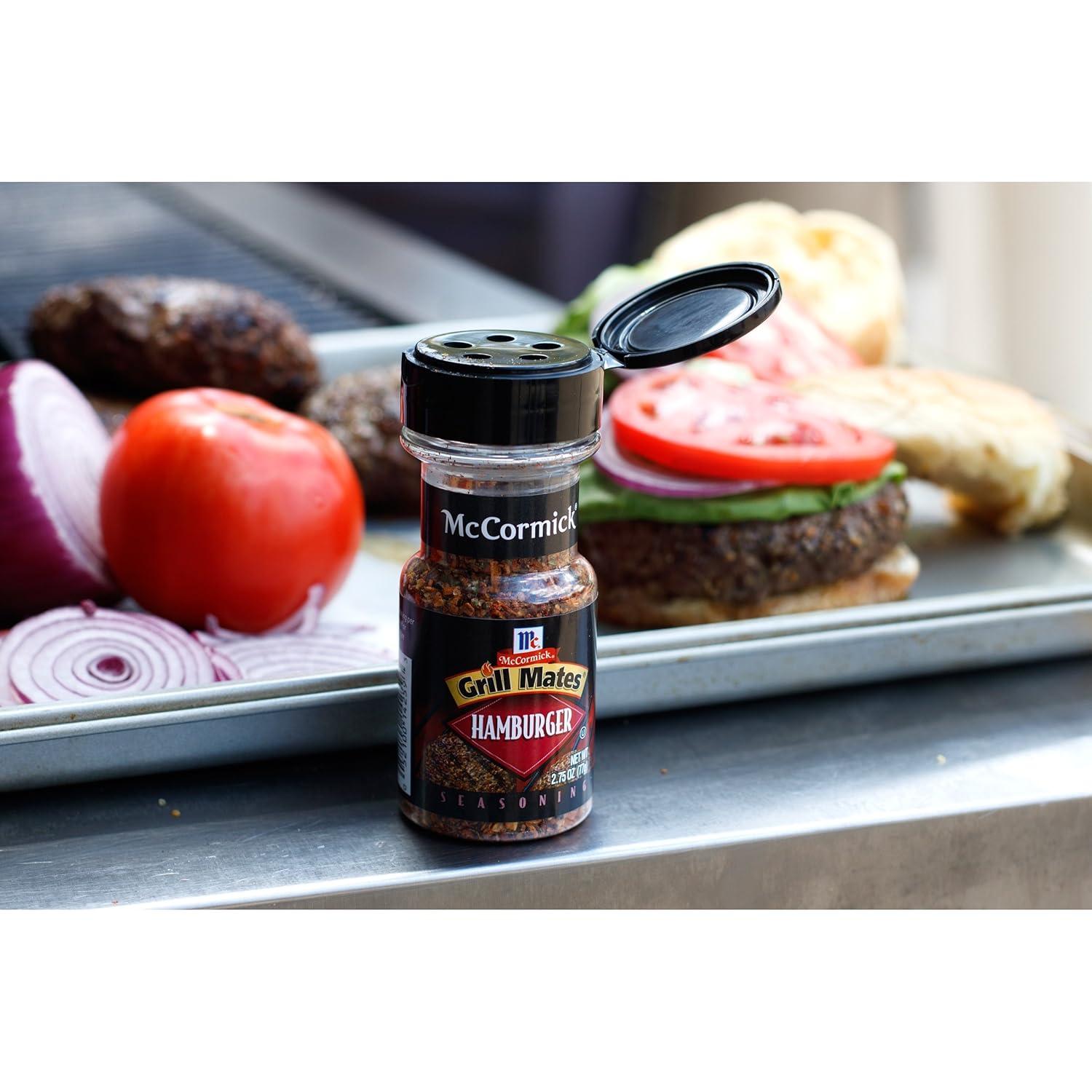 image:imageMcCormick Grill Mates Hamburger Seasoning 275 ozHamburger