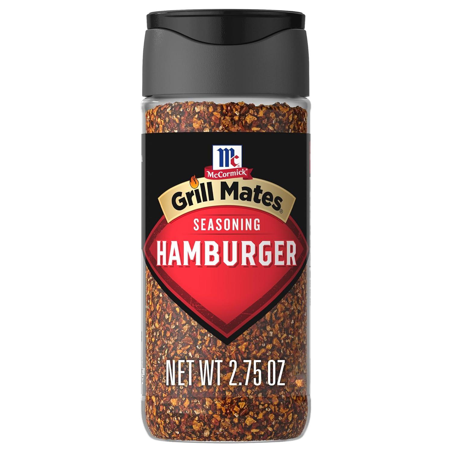 image:imageMcCormick Grill Mates Hamburger Seasoning 275 ozHamburger