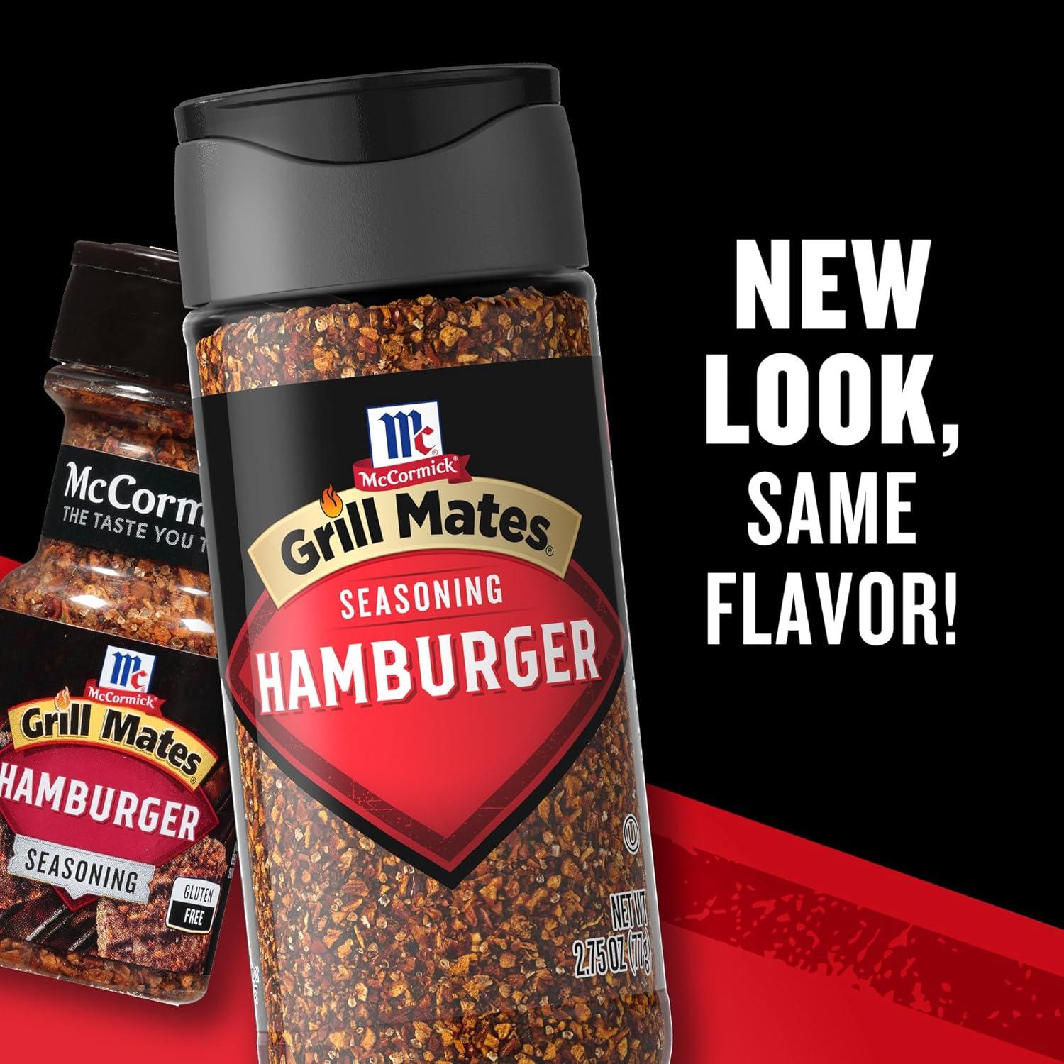 image:imageMcCormick Grill Mates Hamburger Seasoning 275 ozHamburger