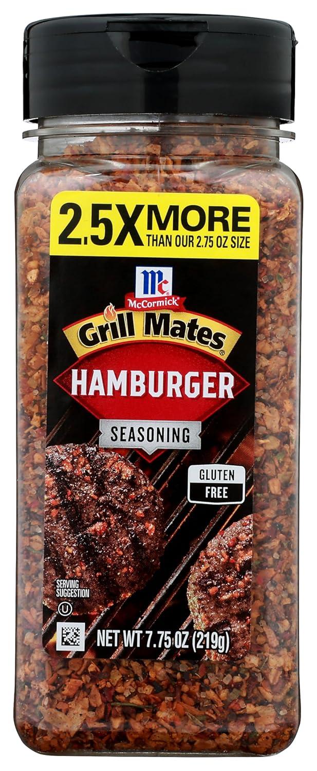 image:imageMcCormick Grill Mates Hamburger Seasoning 275 ozHamburger