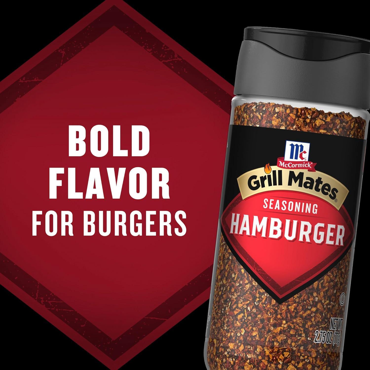 image:imageMcCormick Grill Mates Hamburger Seasoning 275 ozHamburger