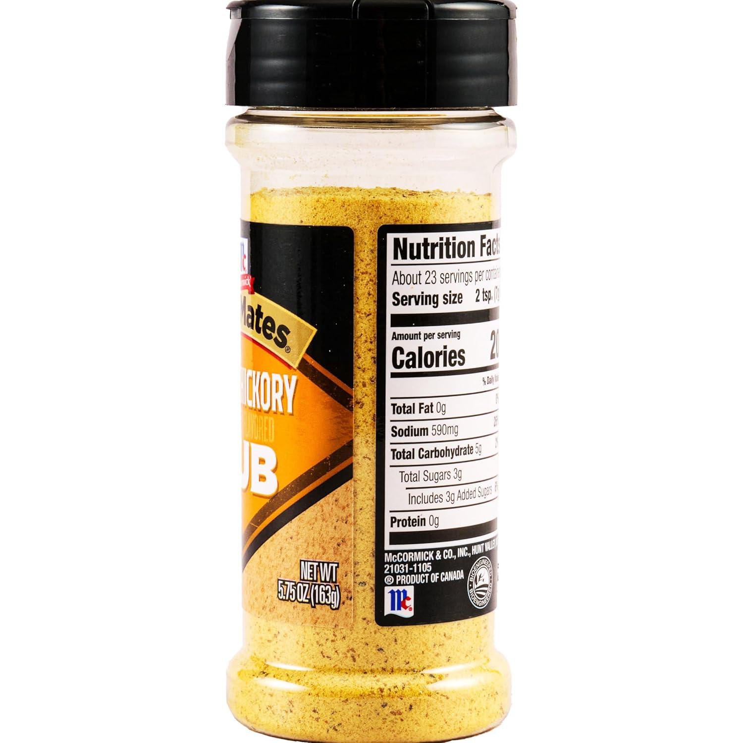 image:imageMcCormick Grill Mates Honey Hickory Rub 575 oz