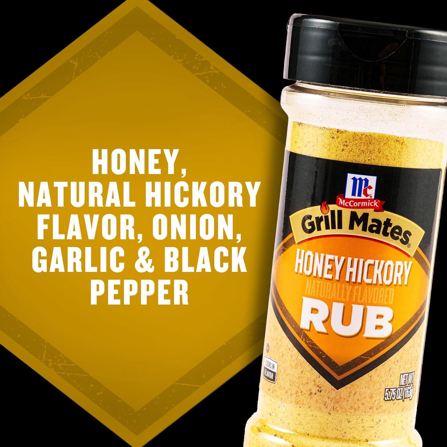 image:imageMcCormick Grill Mates Honey Hickory Rub 575 oz
