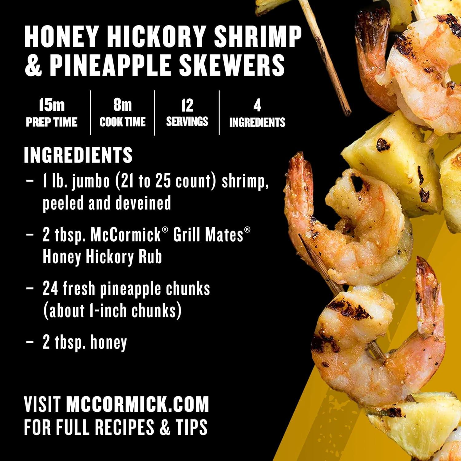 image:imageMcCormick Grill Mates Honey Hickory Rub 575 oz