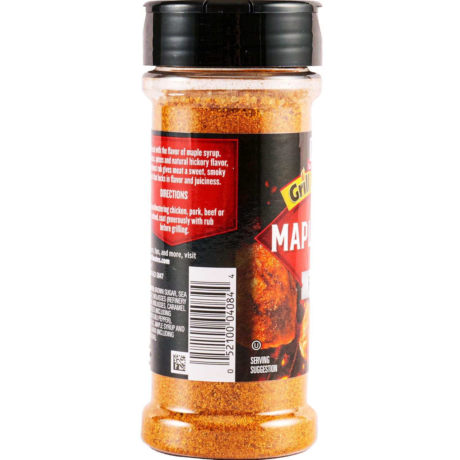 image:imageMcCormick Grill Mates Maple BBQ Rub 575 ozMaple BBQ