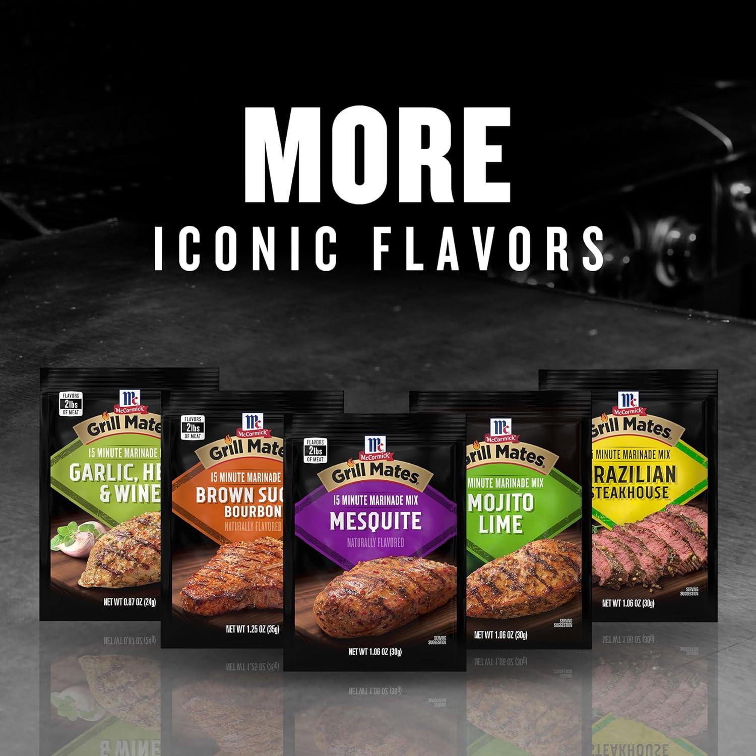 image:imageMcCormick Grill Mates Mesquite Marinade Mix 106 ozMesquite