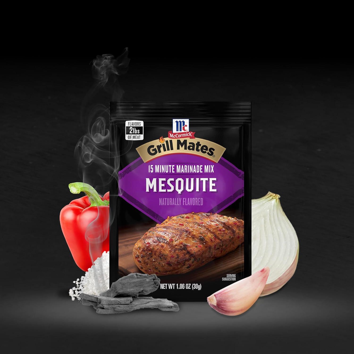 image:imageMcCormick Grill Mates Mesquite Marinade Mix 106 ozMesquite