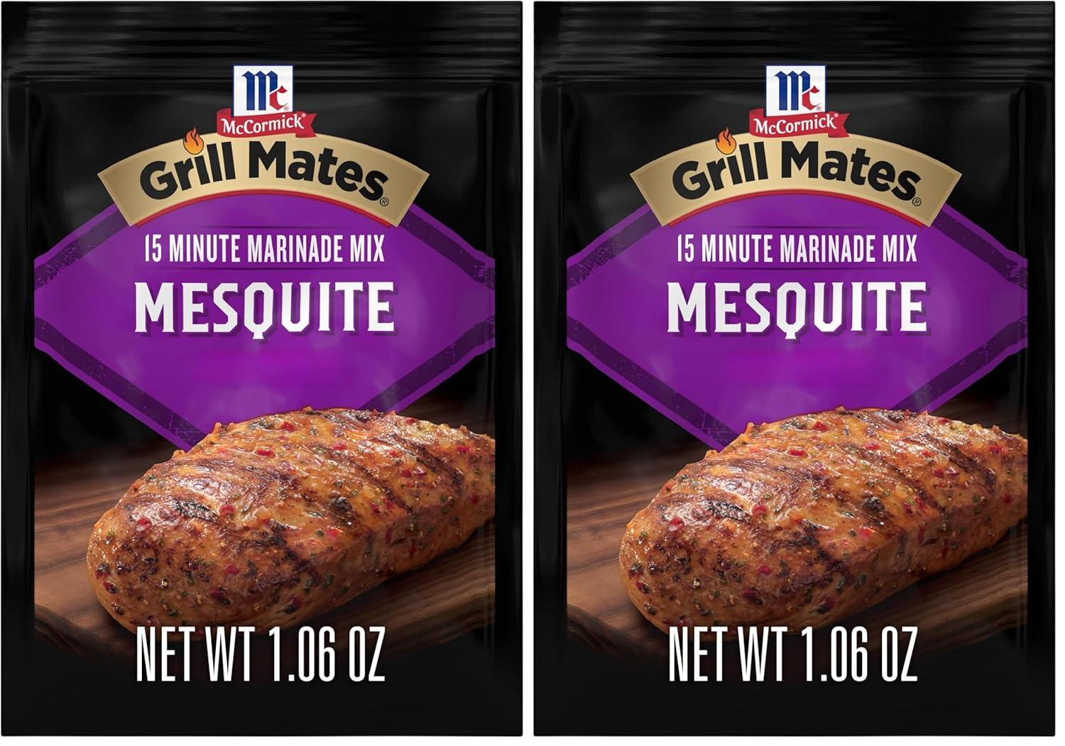 image:imageMcCormick Grill Mates Mesquite Marinade Mix 106 ozMesquite