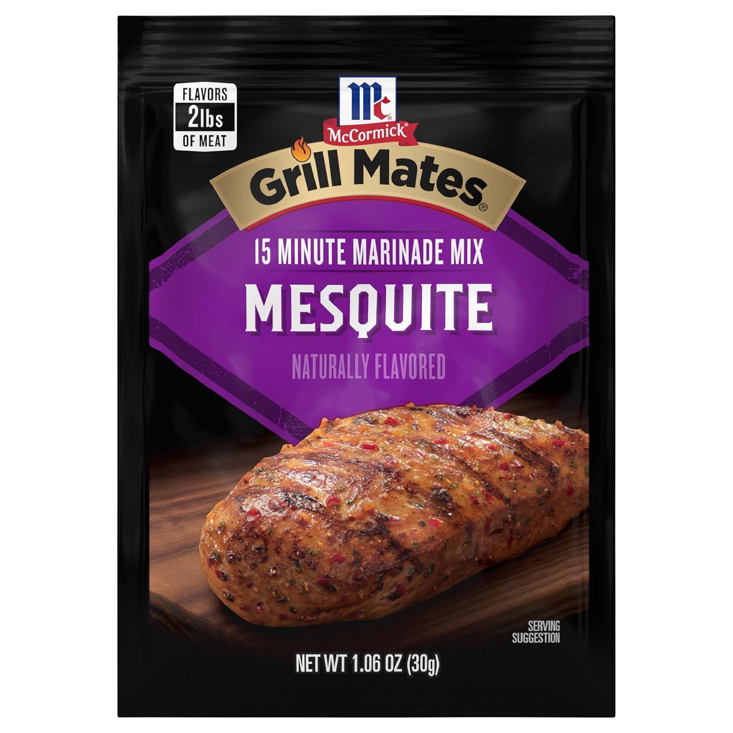 image:imageMcCormick Grill Mates Mesquite Marinade Mix 106 ozMesquite