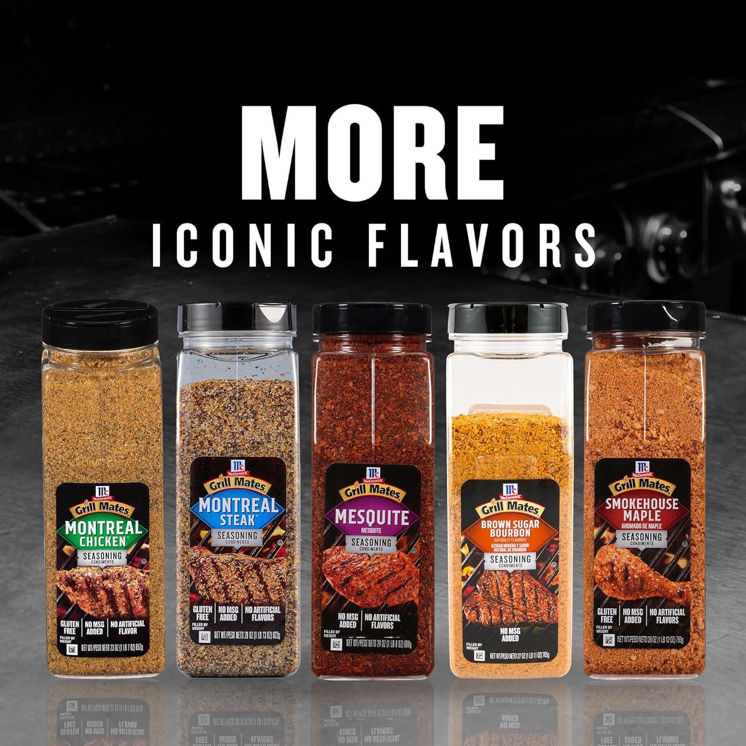 image:imageMcCormick Grill Mates Mesquite Seasoning 24 oz Pack of 6 Six 24 Ounce Containers of Mesquite BBQ Spice Versatile Use in Marinades Meats Dressings and More24 Ounce Pack of 1