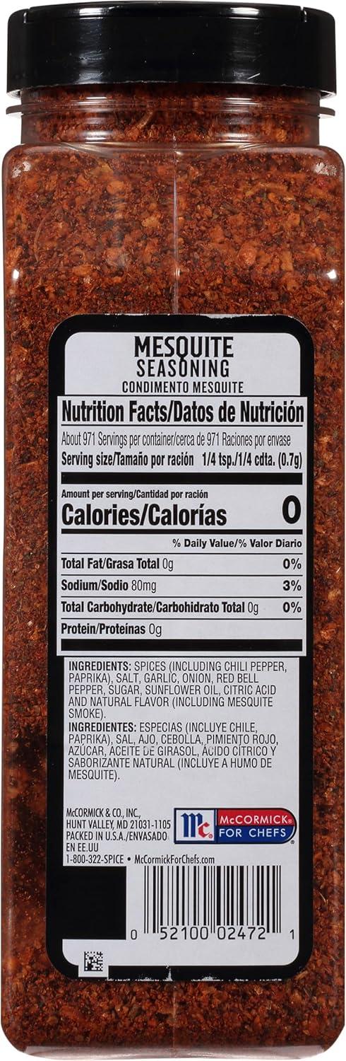 image:imageMcCormick Grill Mates Mesquite Seasoning 24 oz Pack of 6 Six 24 Ounce Containers of Mesquite BBQ Spice Versatile Use in Marinades Meats Dressings and More24 Ounce Pack of 6