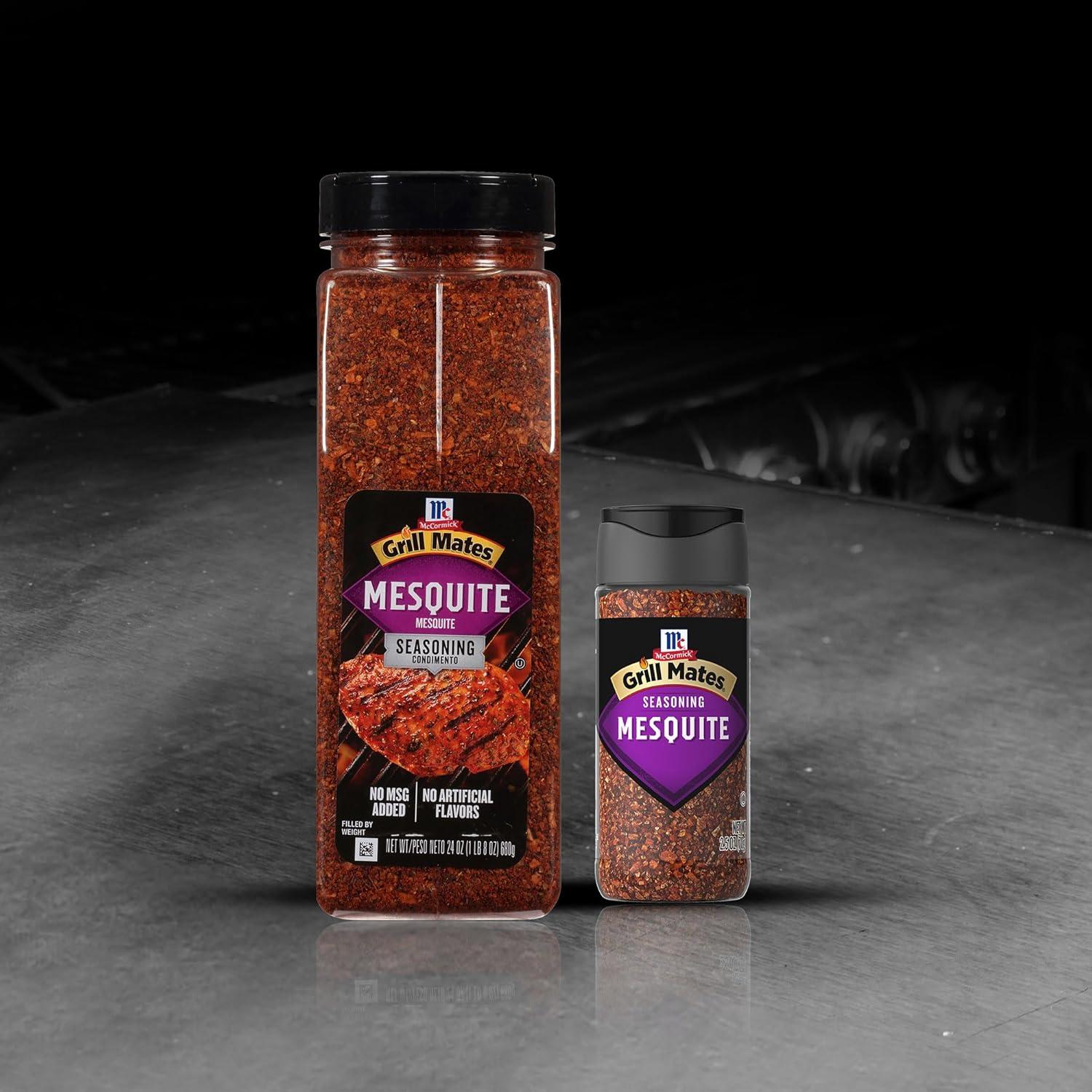 image:imageMcCormick Grill Mates Mesquite Seasoning 24 oz Pack of 6 Six 24 Ounce Containers of Mesquite BBQ Spice Versatile Use in Marinades Meats Dressings and More24 Ounce Pack of 1