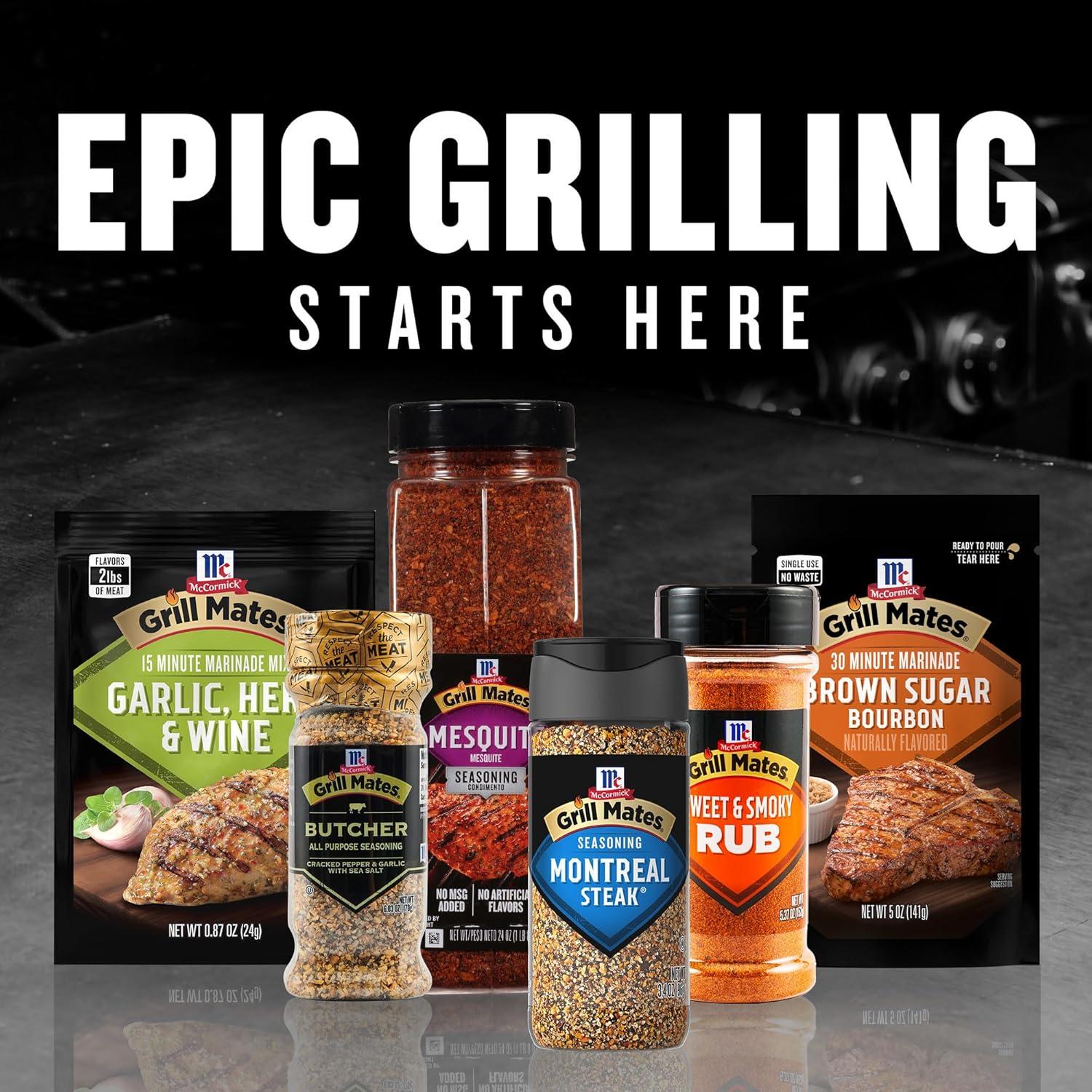 image:imageMcCormick Grill Mates Mesquite Seasoning 24 oz Pack of 6 Six 24 Ounce Containers of Mesquite BBQ Spice Versatile Use in Marinades Meats Dressings and More24 Ounce Pack of 6