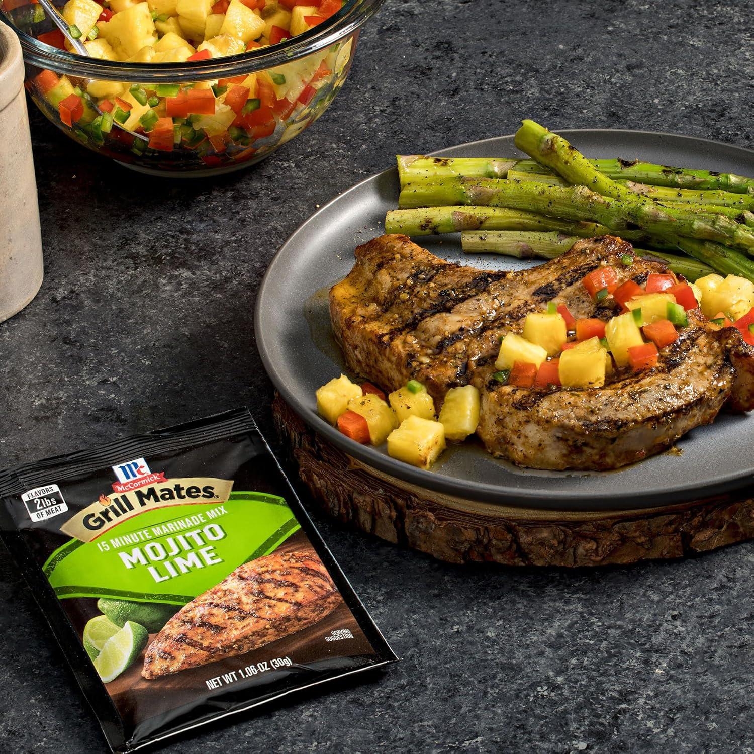 image:imageMcCormick Grill Mates Mojito Lime Marinade Mix 106 oz