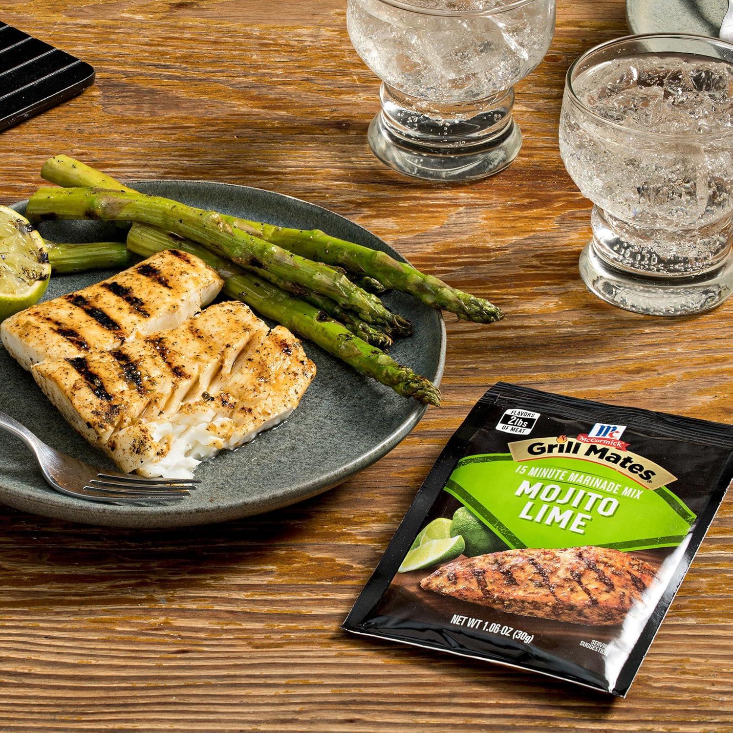 image:imageMcCormick Grill Mates Mojito Lime Marinade Mix 106 oz