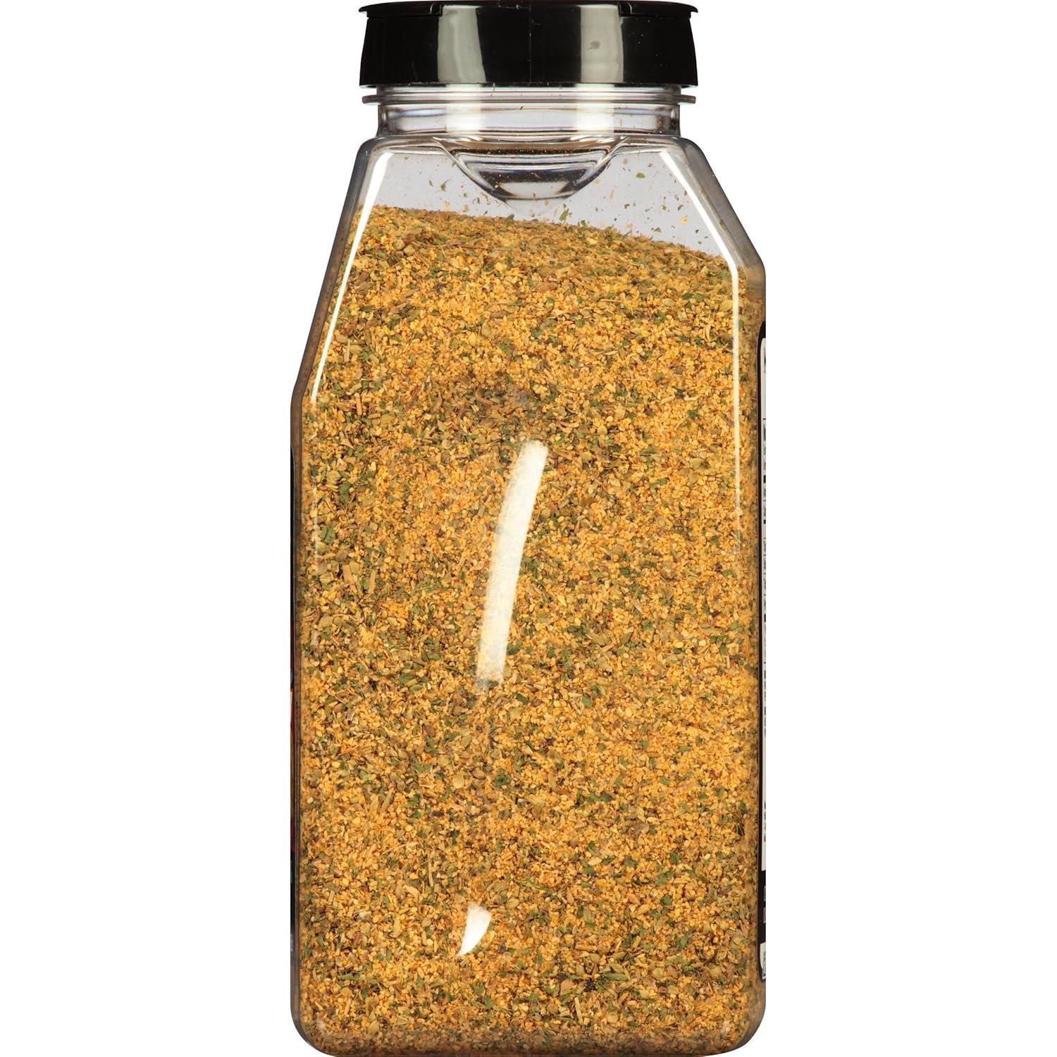 image:imageMcCormick Grill Mates Montreal Chicken Seasoning 23 oz One 23 Ounce Container of Montreal Chicken Seasoning with Blend of Garlic Onion Black and Red Pepper and Paprika for Meats and Seafood23 Ounce Pack of 1